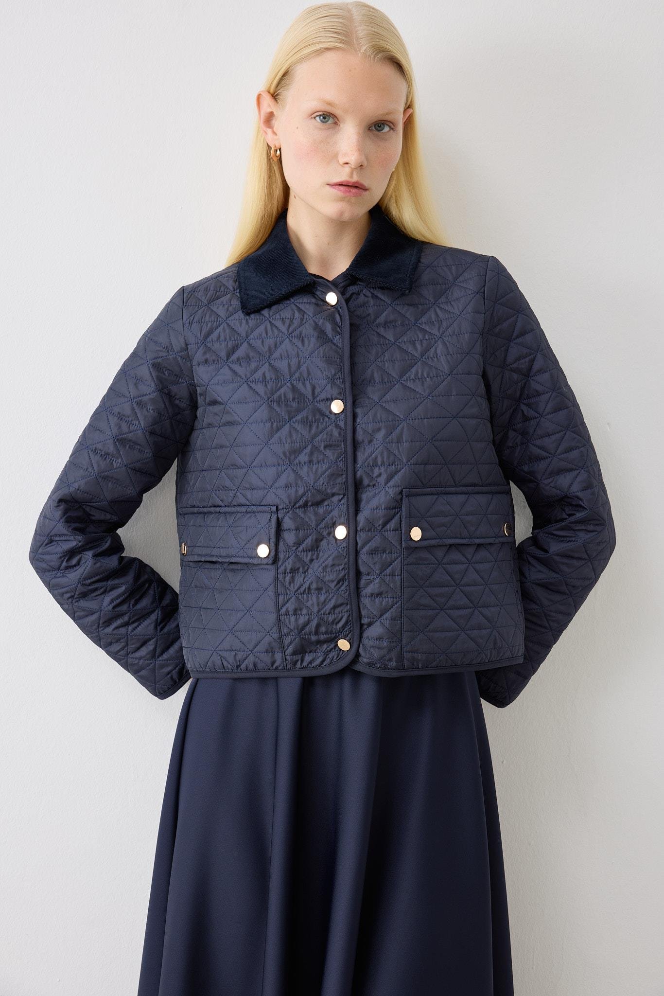 MİORİ LUMA KAPİTONE CEKETLİ SCUBA TAKIM LACİVERT