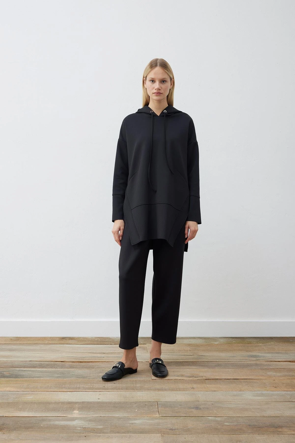 SETA SCUBA TUNIK SİYAH