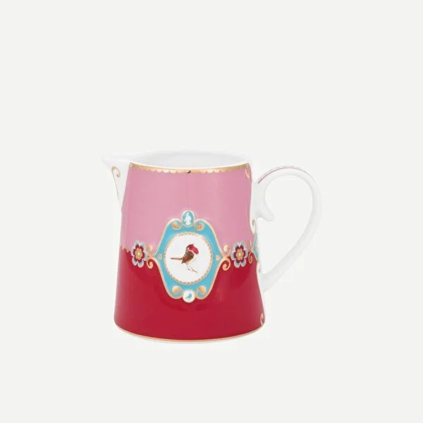 Pembe Porselen Sütlük 270 Ml Love Birds Collection by Pip Studio