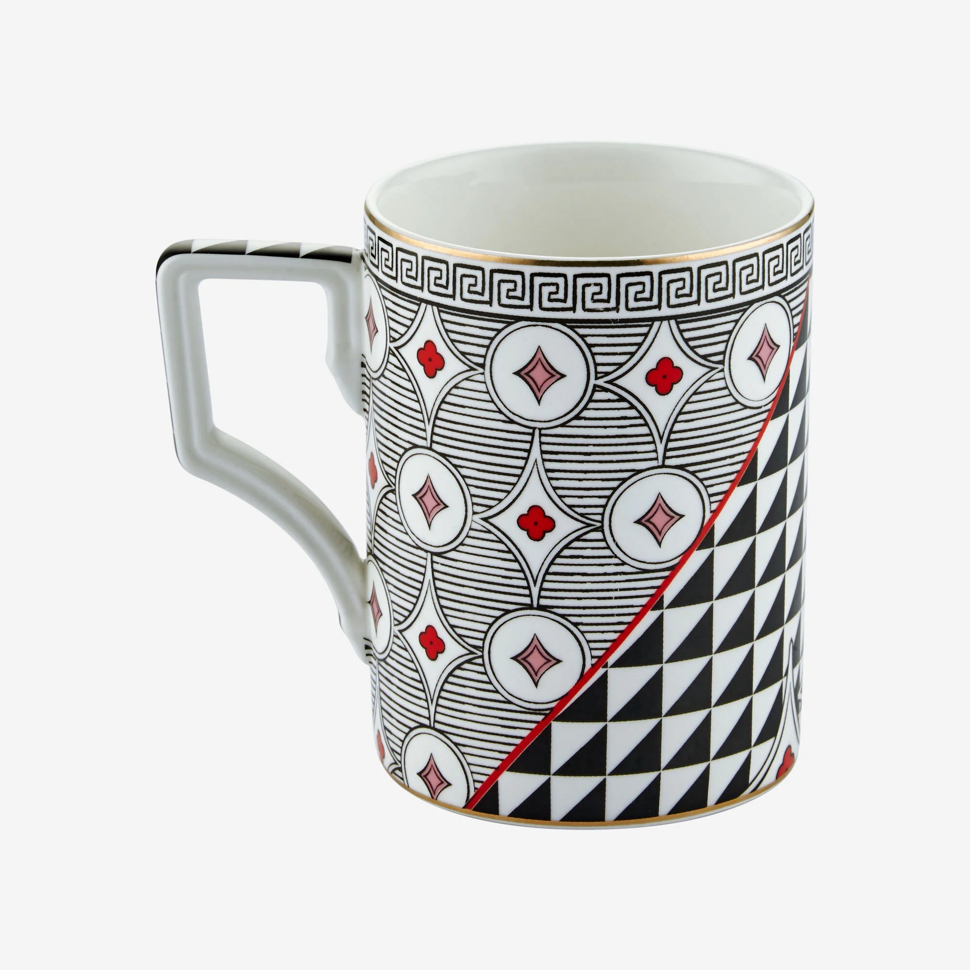 Siyah Porselen Kupa 300 Ml Collection by Chiara Alessi