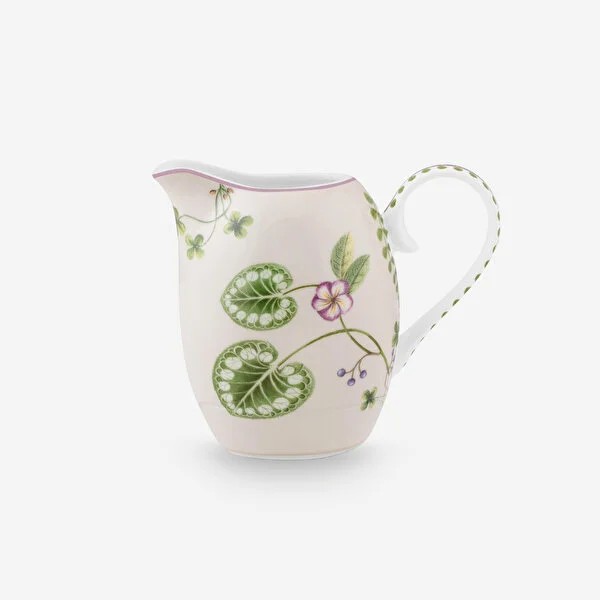 Beyaz Porselen Sütlük 250 Ml Lily & Lotus Collection by Pip Studio