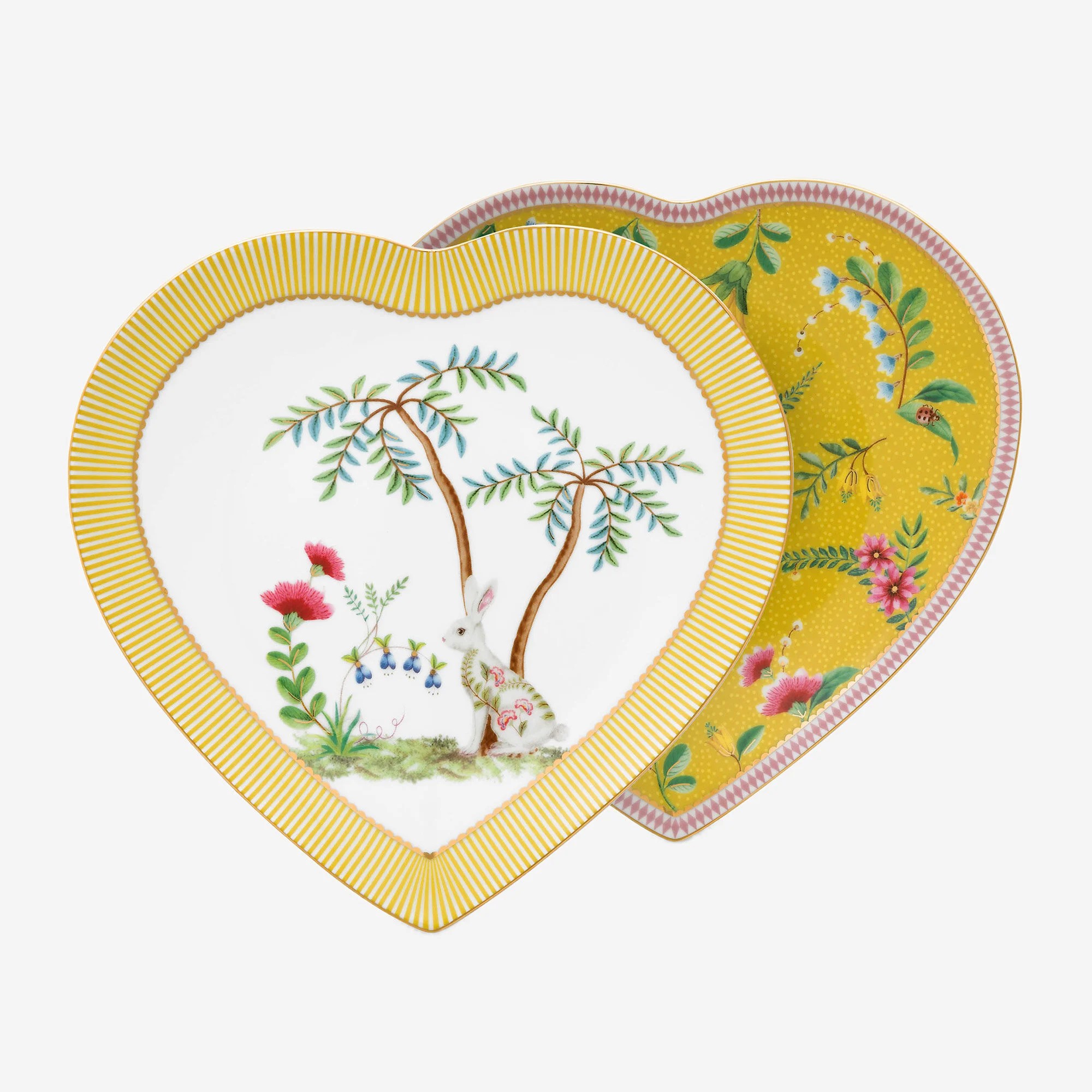 Sarı Porselen Tabak Seti 21,5 Cm La Majorelle