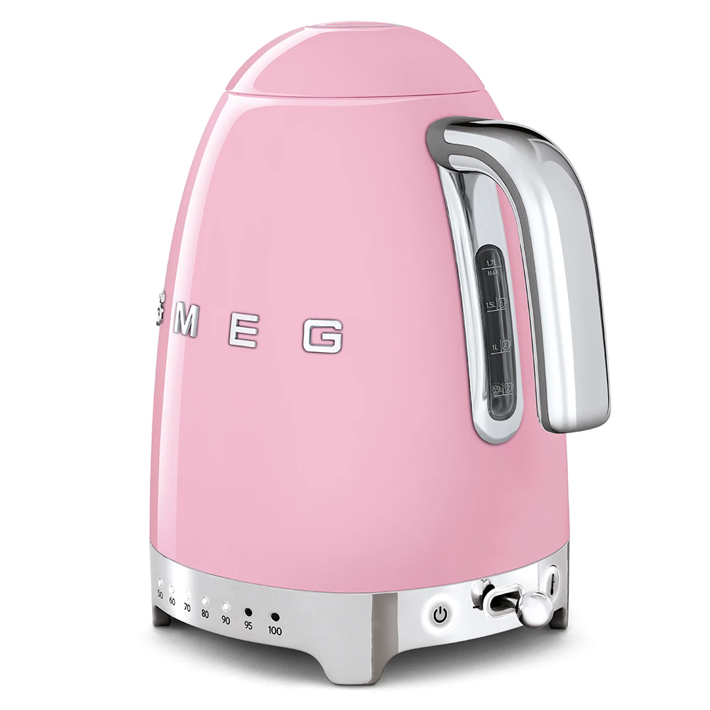ISI AYARLI PEMBE KETTLE