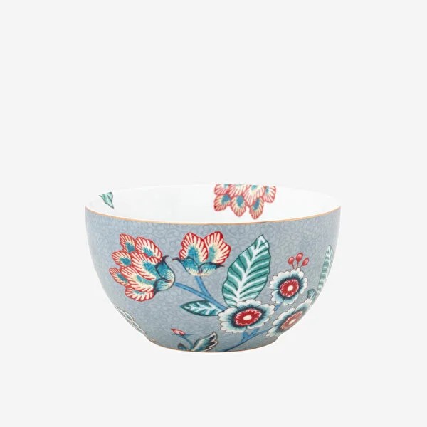 Mavi Porselen Kase 12 Cm Flower Festival Collection by Pip Studio