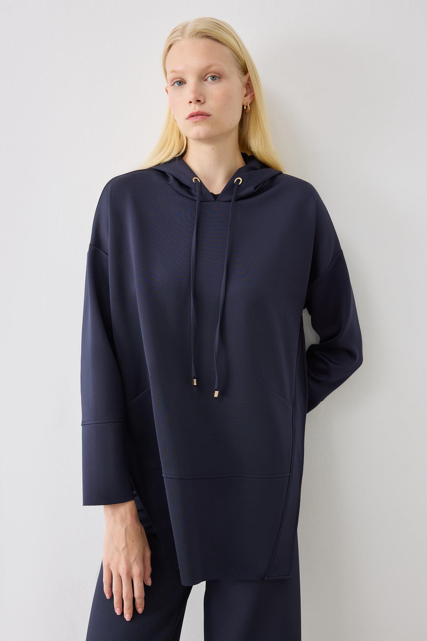 SETA SCUBA TUNIK LACİVERT