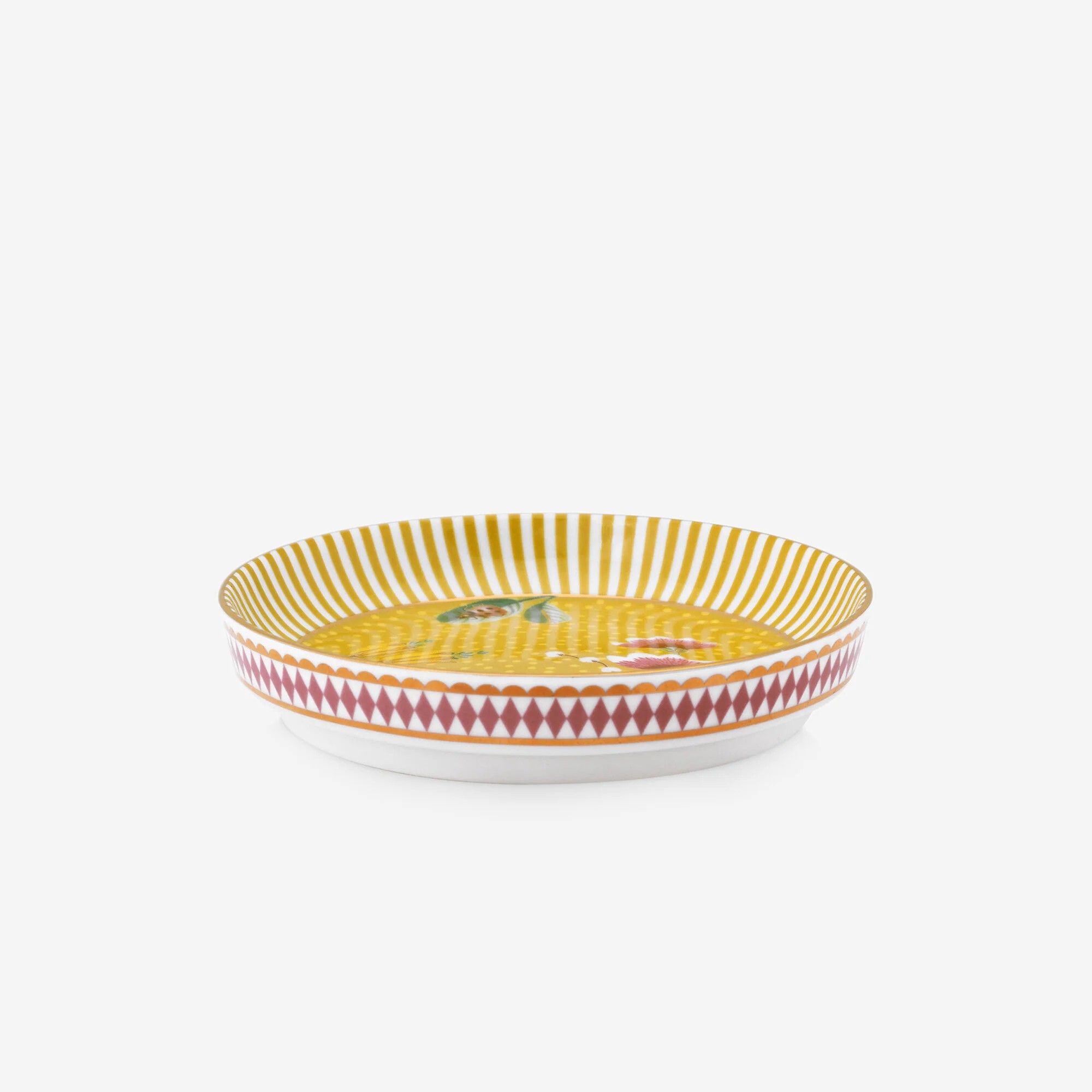 Sarı Porselen Çay Tabağı 9 Cm La Majorelle