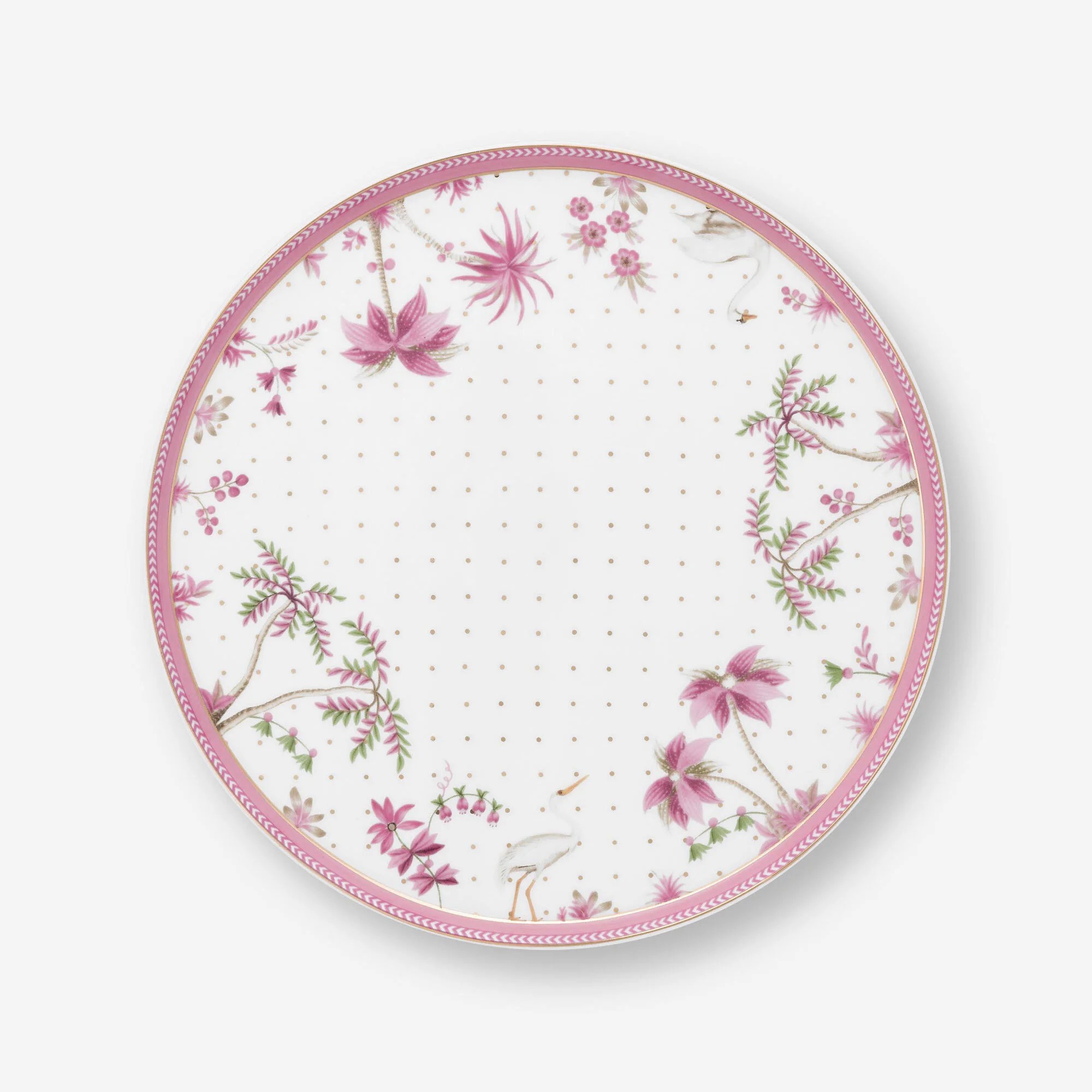 Beyaz Porselen Kek Standı 21 Cm Jolie Collection by Pip Studio
