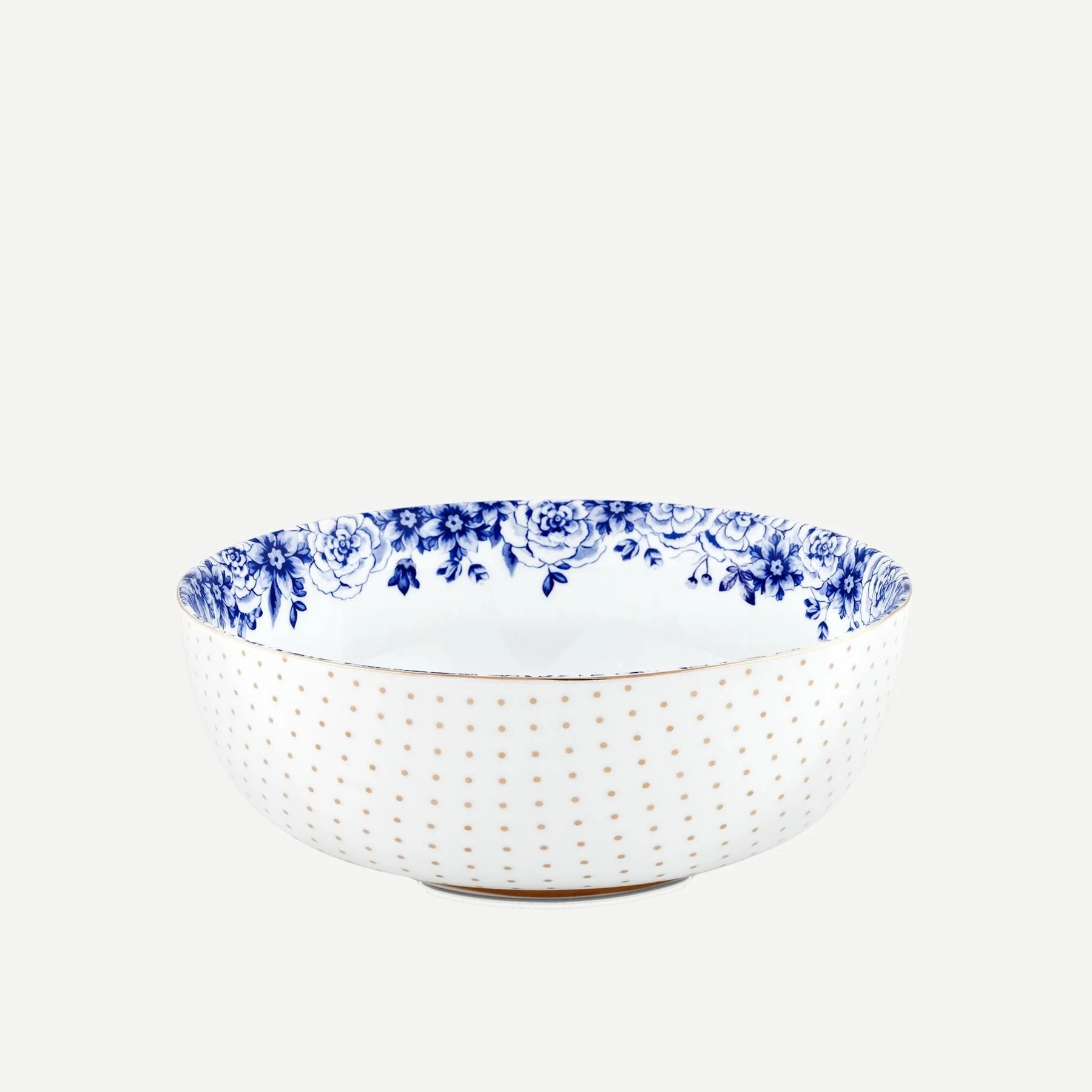 Mavi Beyaz Porselen Kase 20 Cm Royal White Collection by Pip Studio