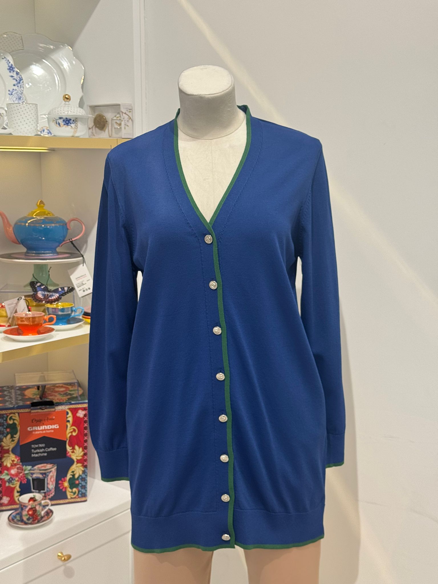 TRİKO LACİVERT HIRKA 
