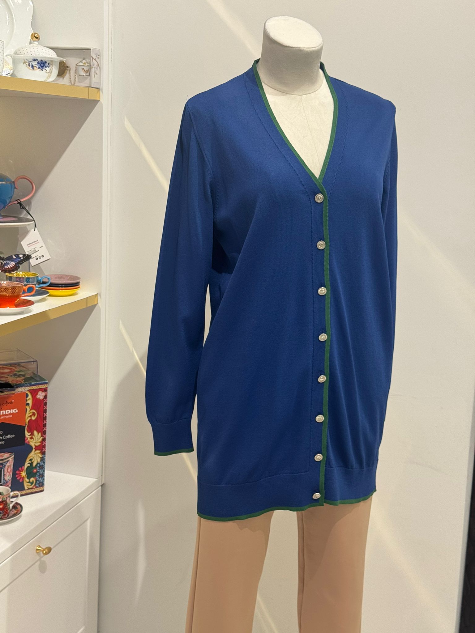 TRİKO LACİVERT HIRKA 