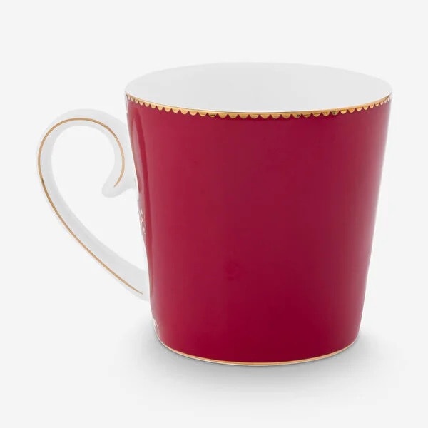 Kırmızı Porselen Kupa 150 Ml Love Birds Collection by Pip Studio