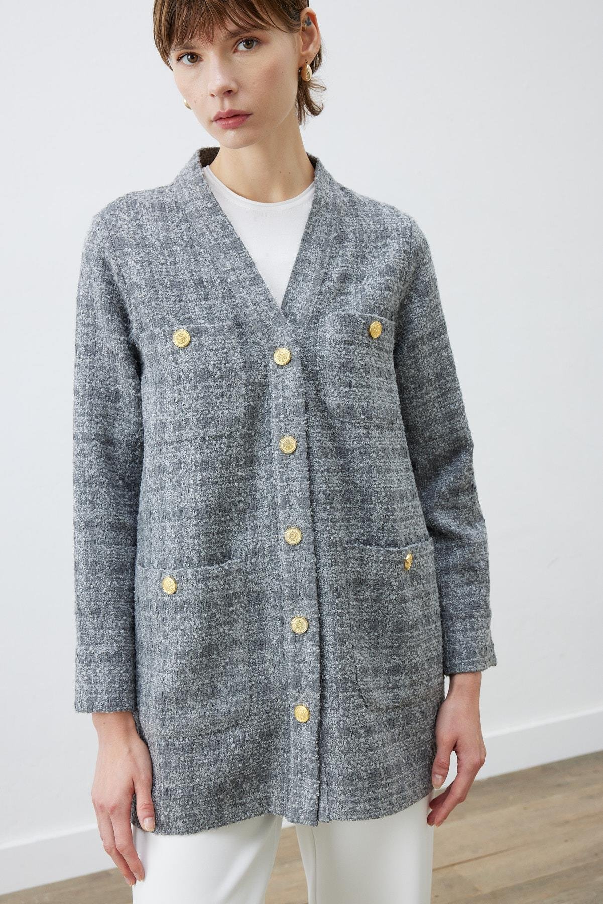 DAPHNE TUVİT KOLEJ HIRKA GRİ
