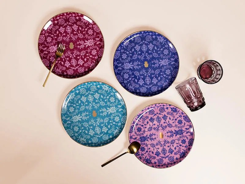 Porland Glamorous 4 Kişilik Servis Takımı 24cm