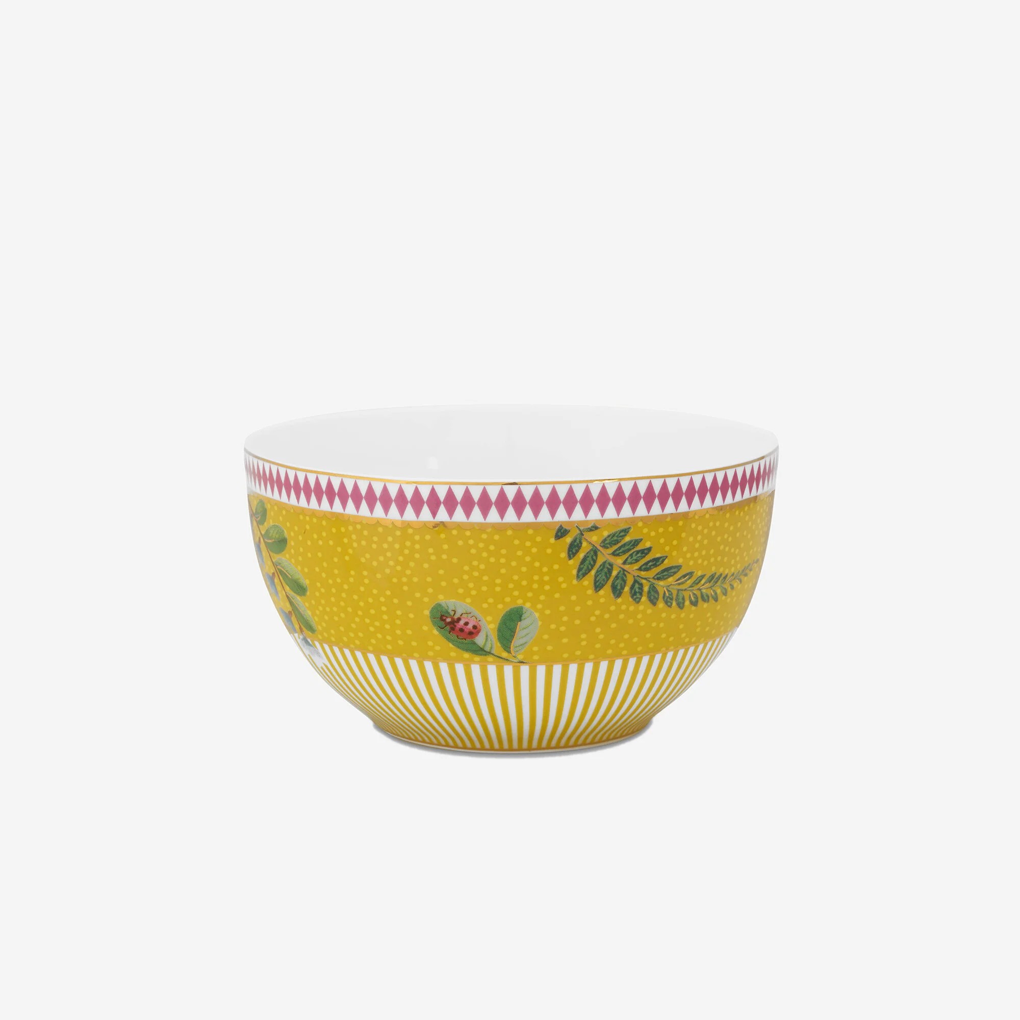 Sarı Porselen Kase 12 Cm La Majorelle