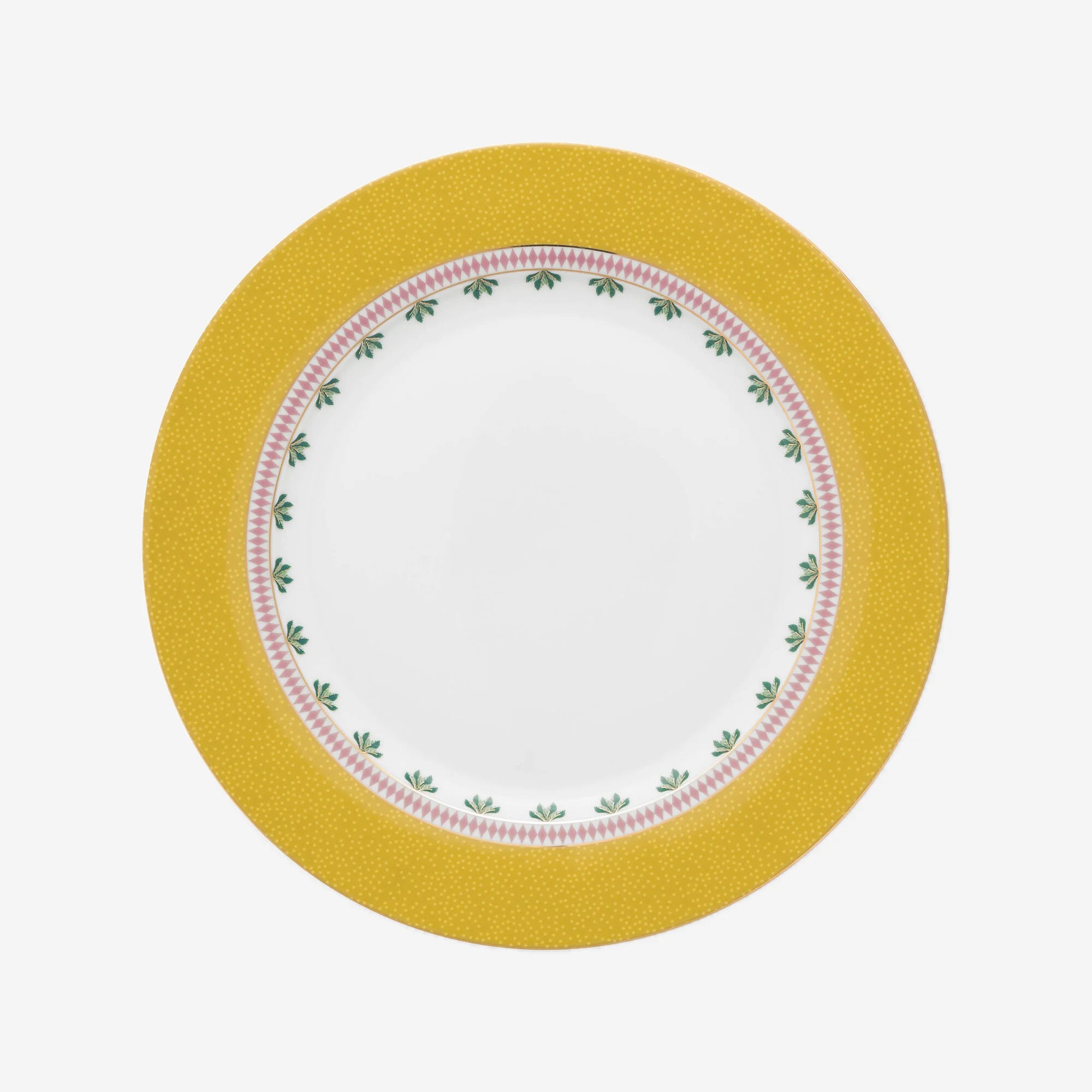 Sarı Porselen Yemek Tabağı 26,5 Cm La Majorelle Collection