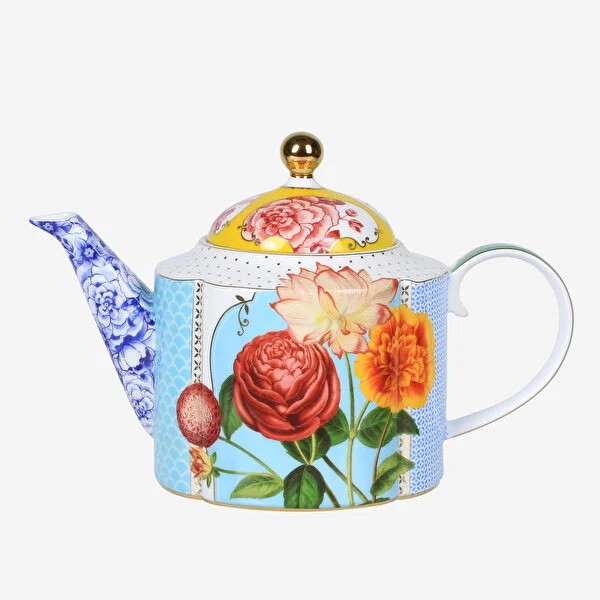 Mavi Porselen Demlik 1600 Ml Royal Collection by Pip Studio