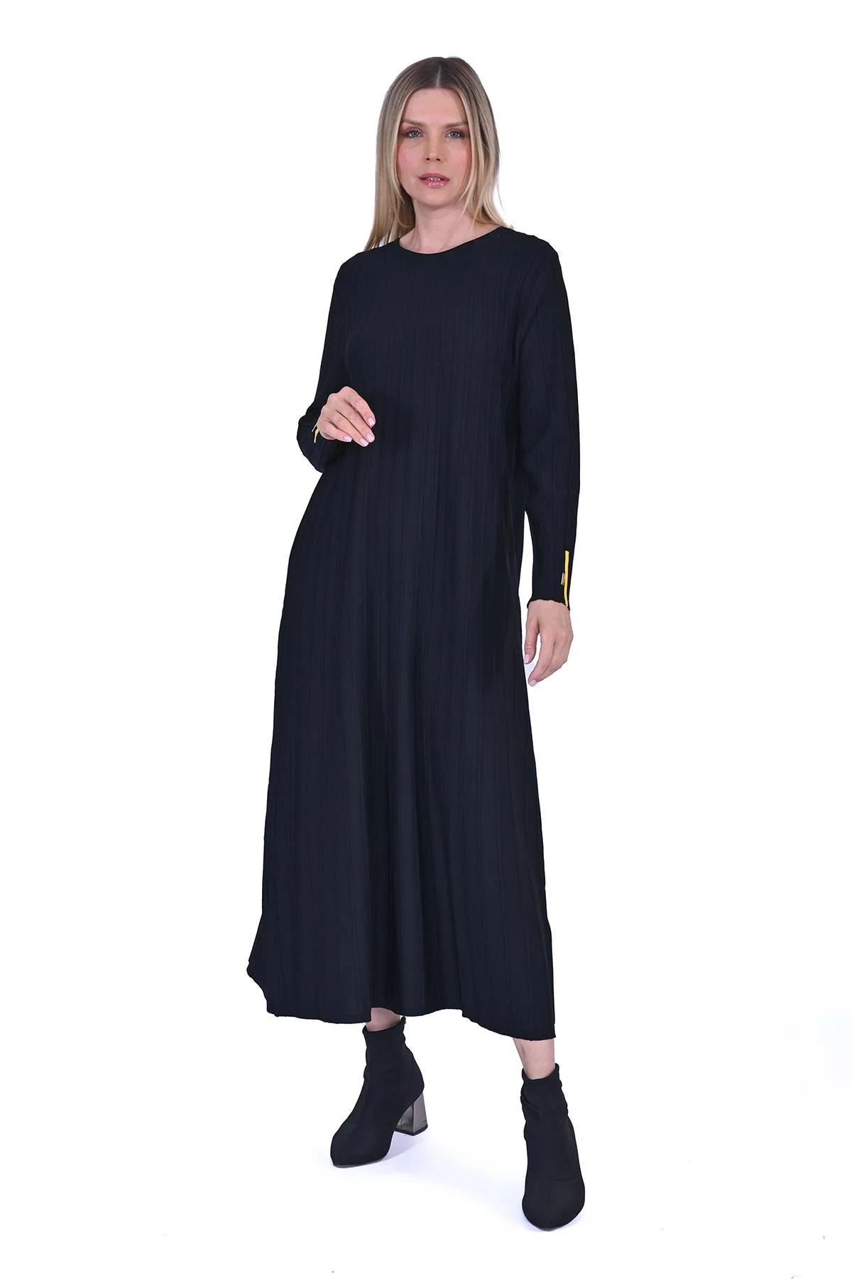 Çubuk Triko Tunik SİYAH