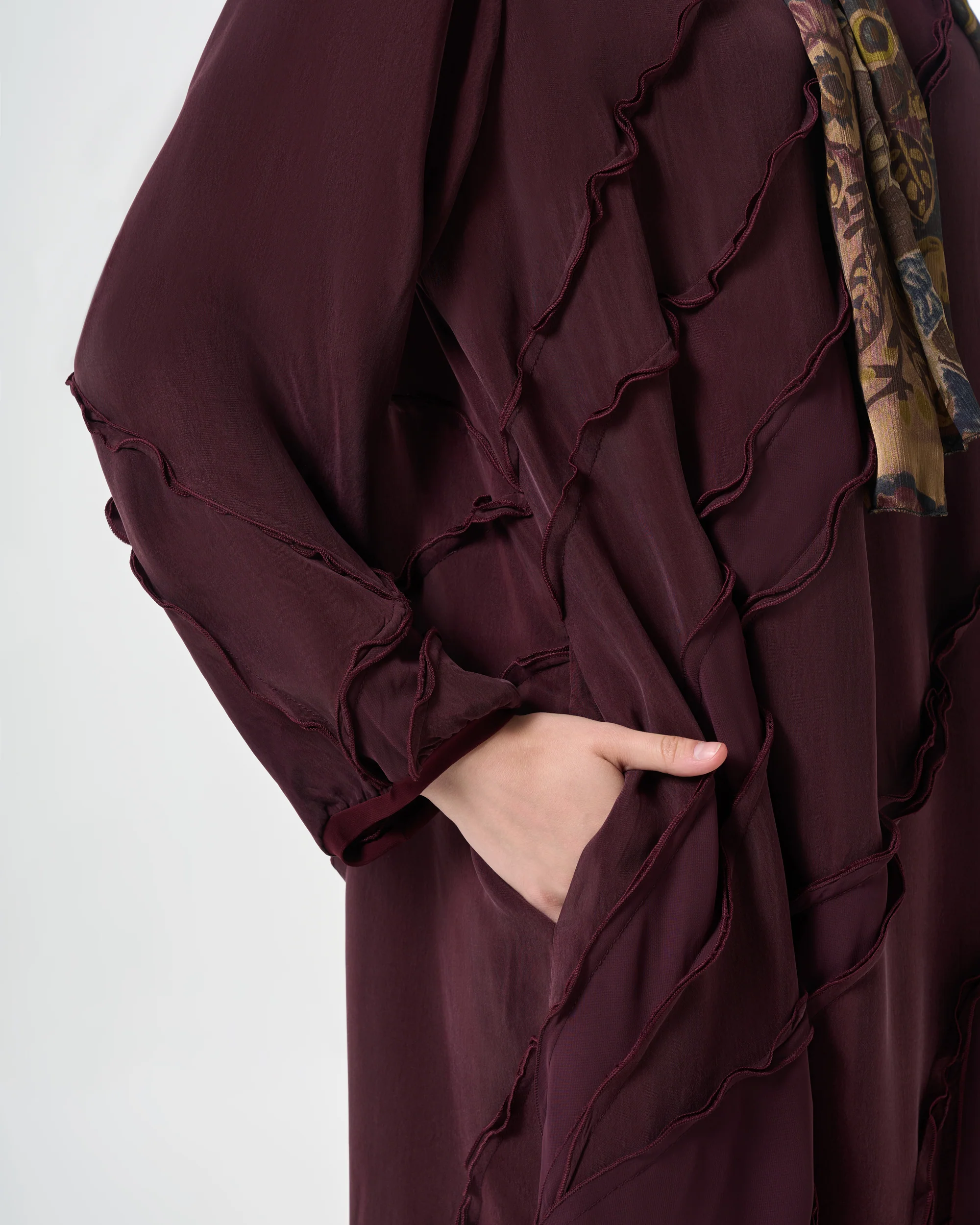 BORDO ELBİSE 