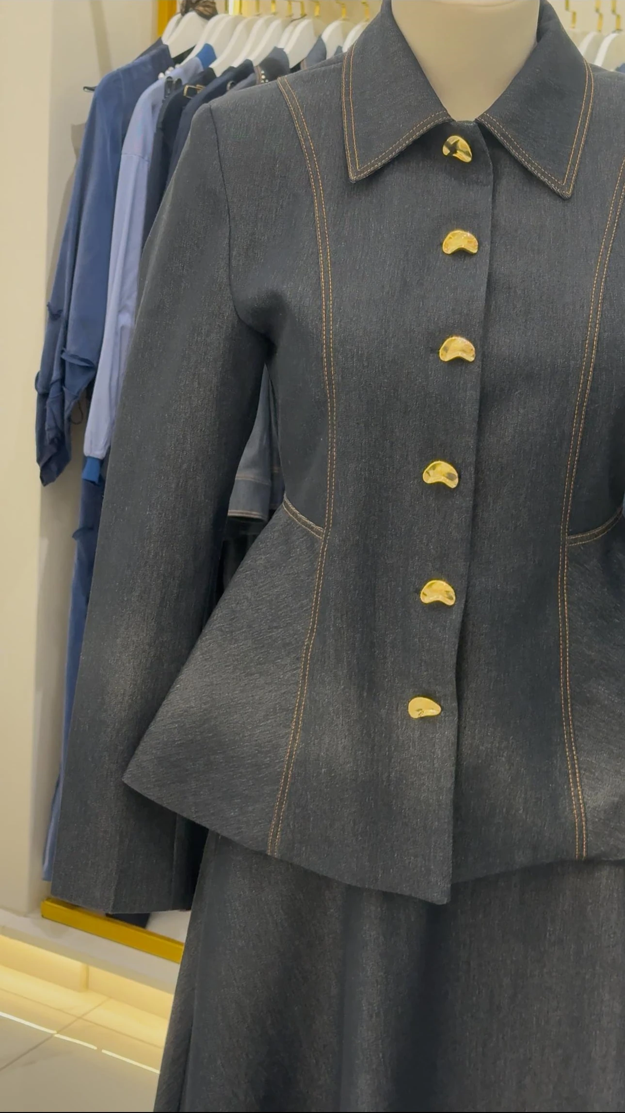 DENİM KOT ETEK TAKIM 