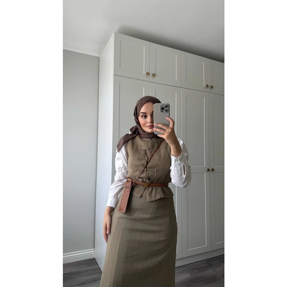 Shela Keten Takım Haki