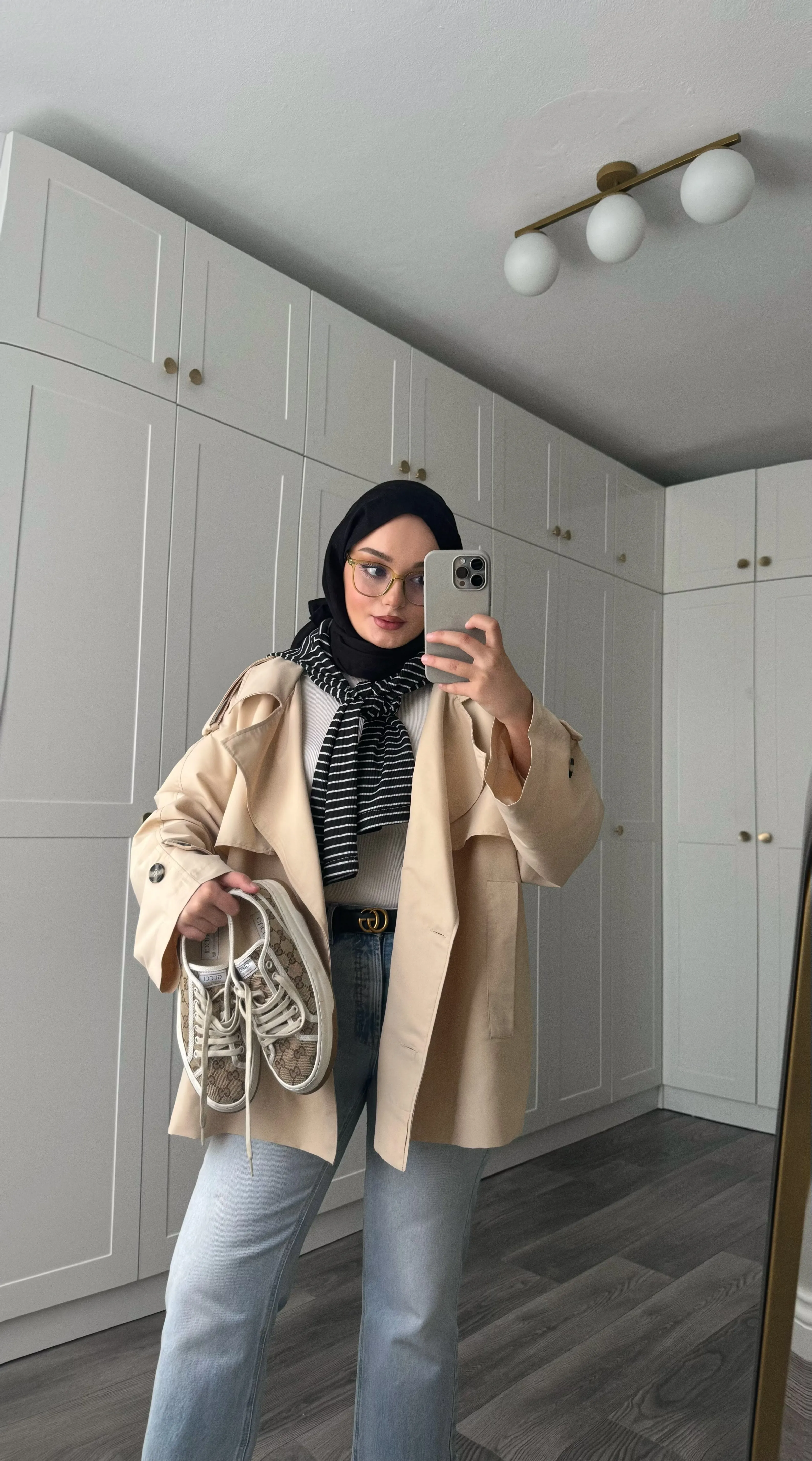 Soul Astarlı Owersize Trençkot 