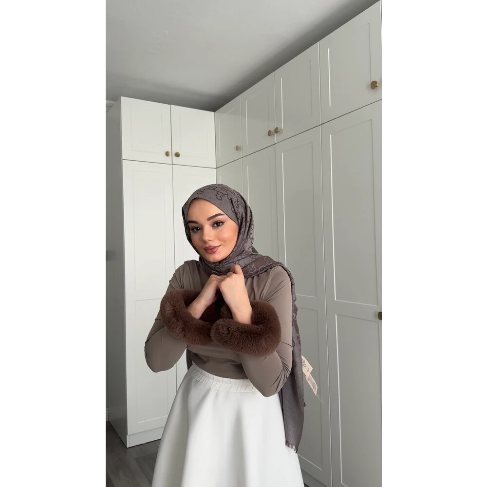 Gucci İthal Şal Kahve ( ÖN SİPARİŞ 4 GÜN )