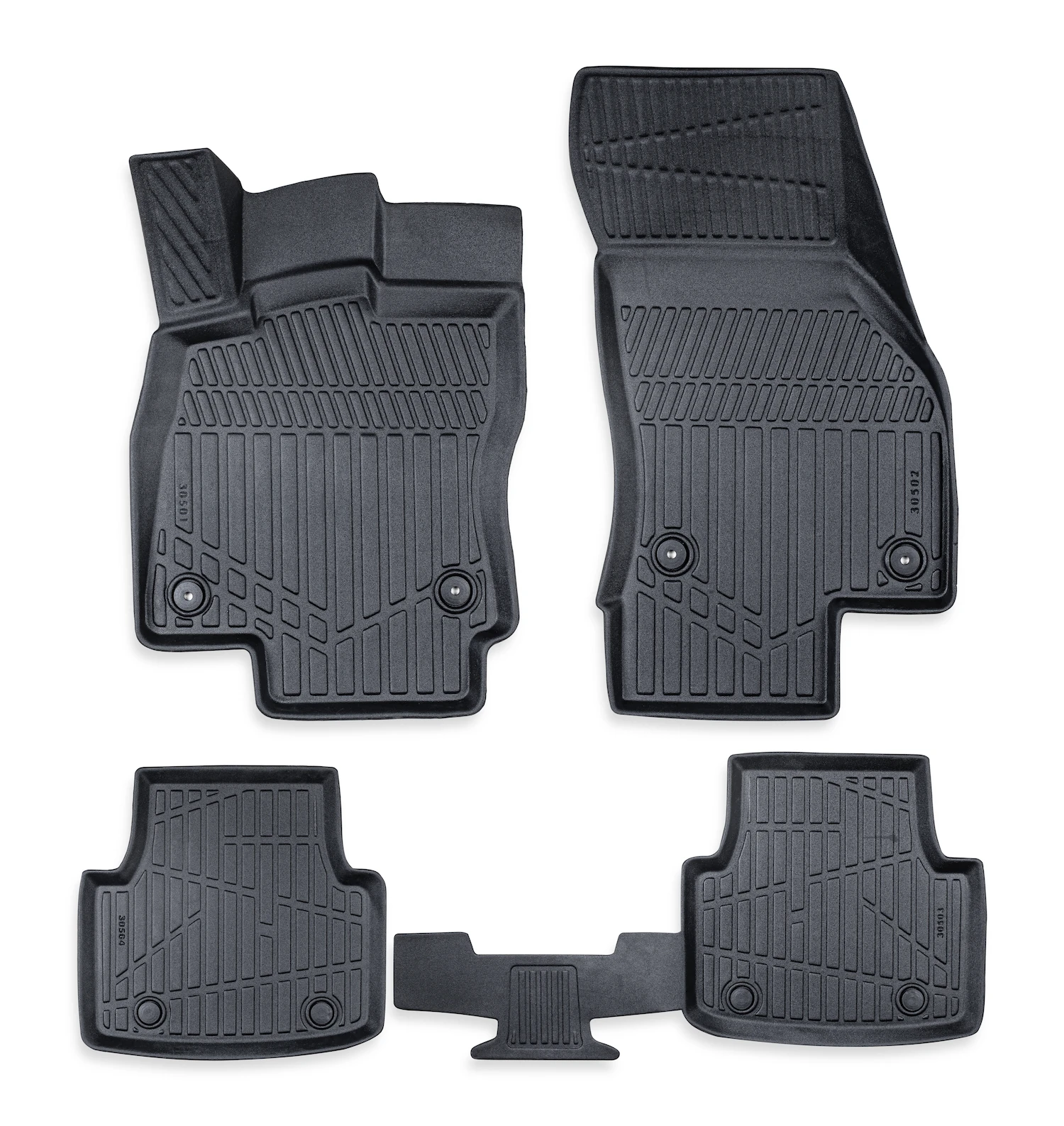 Skoda Octavia 2017-2023 Arası 3D Havuzlu Paspas