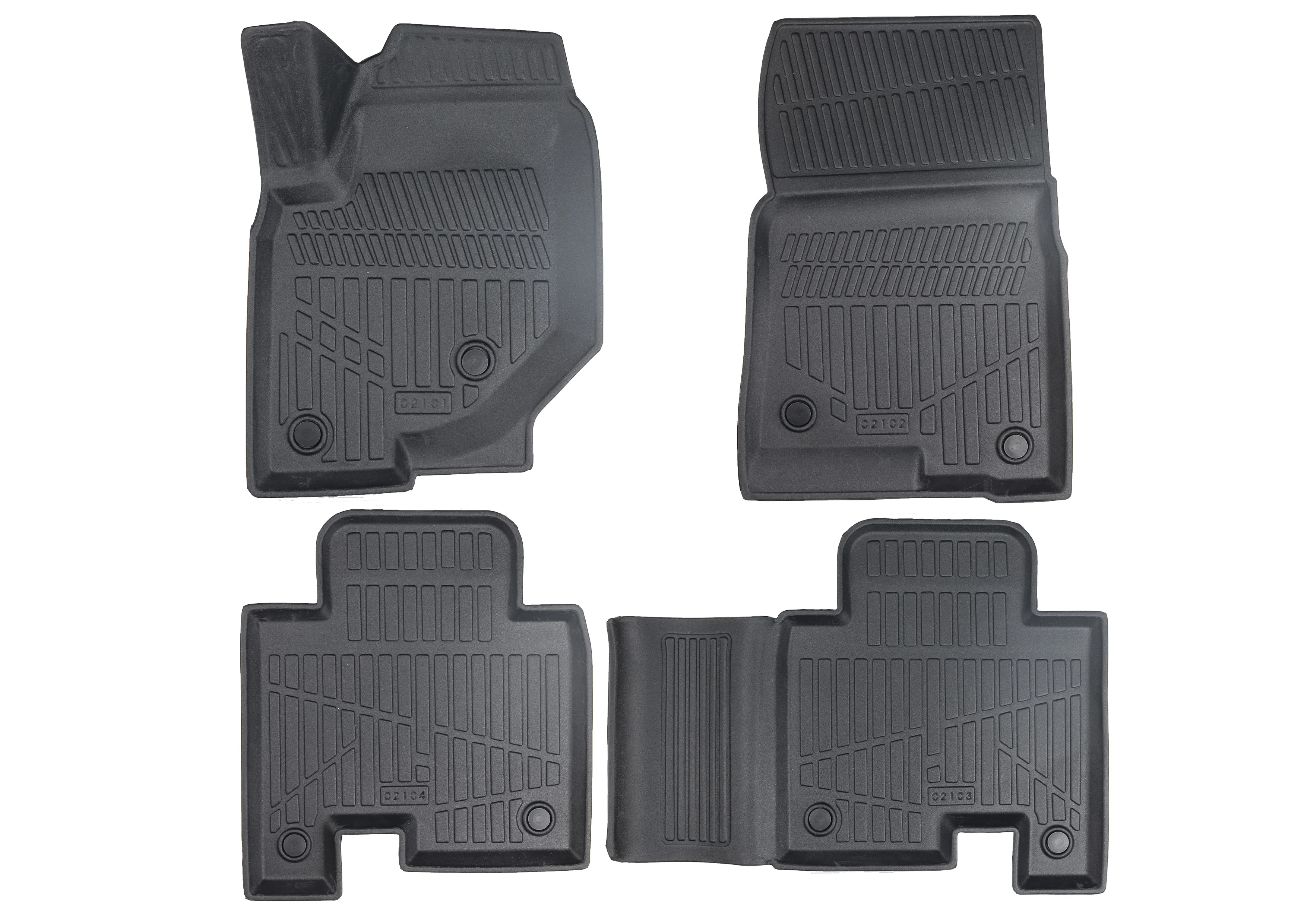 SsangYong Musso Grand 2018 Sonrası 3D Havuzlu Paspas