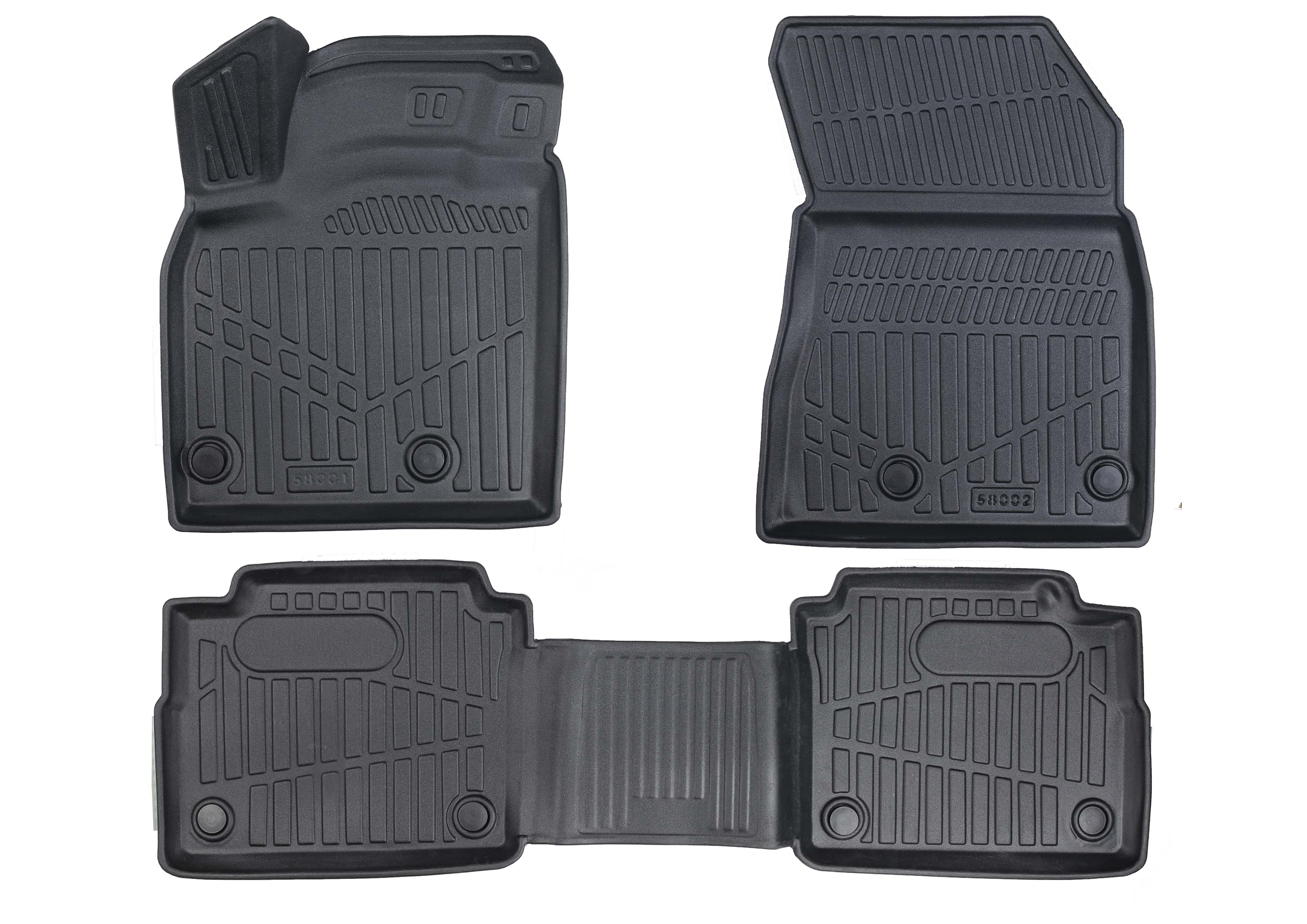 Nissan X-TRAİL BENZİNLİ 2022 Sonrası 3D Havuzlu Paspas