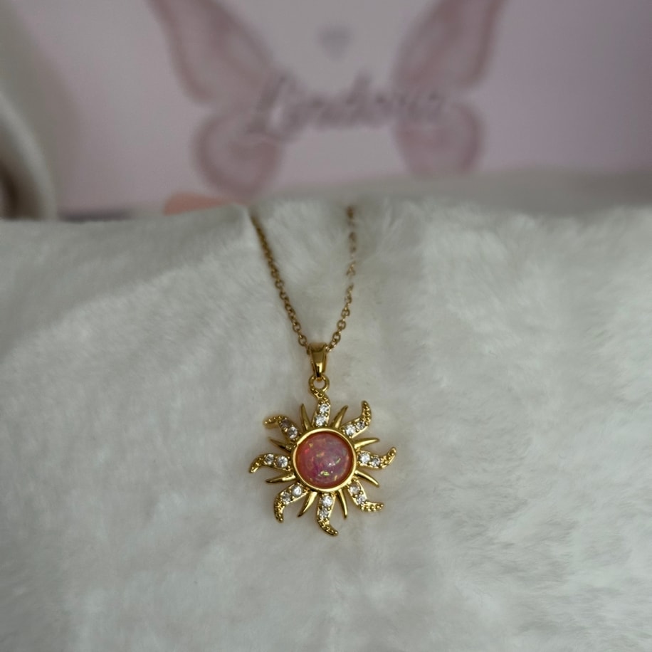 Pink Güneş Kolye