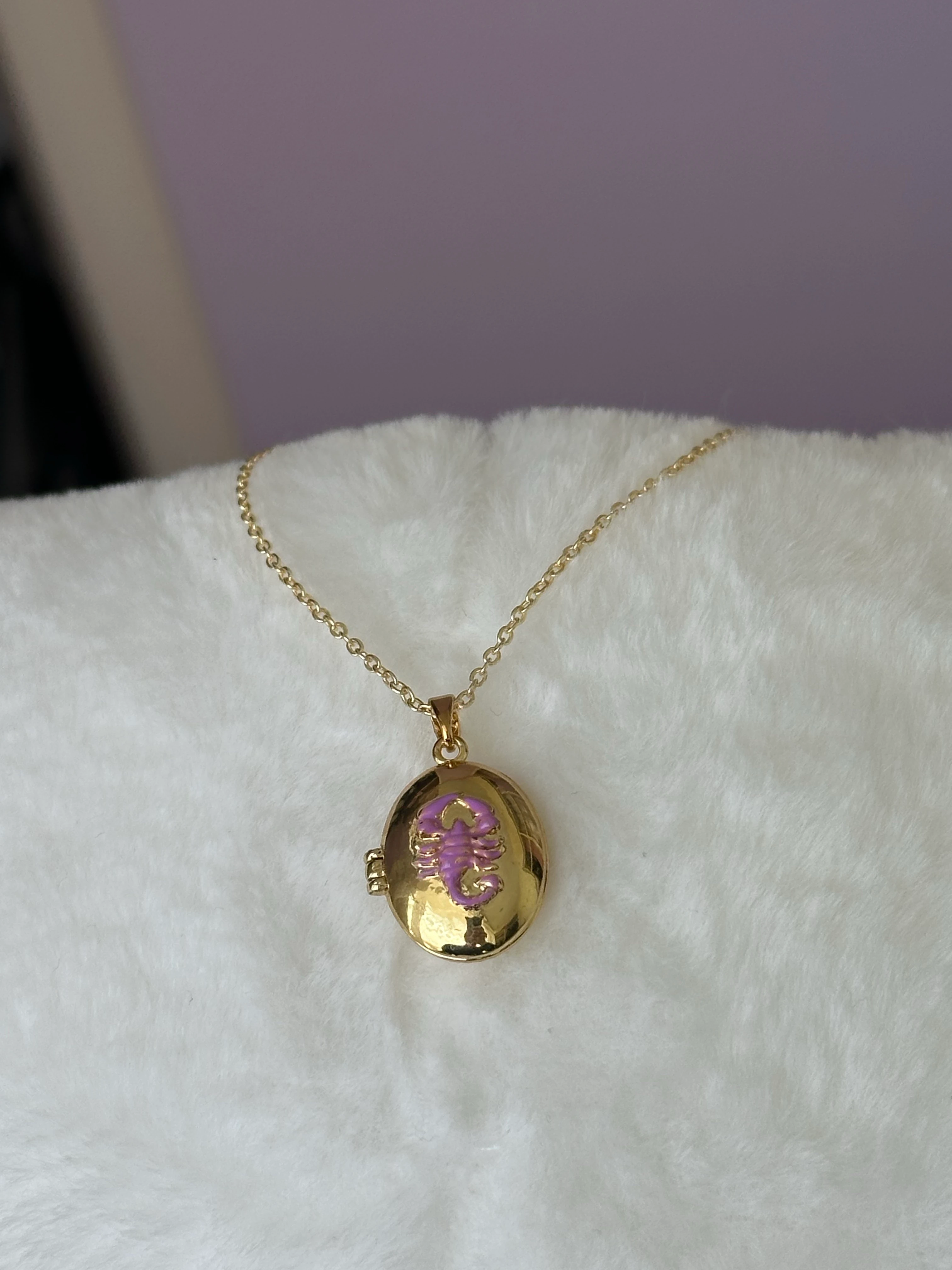 Çelik | Crab Open Locket Kolye