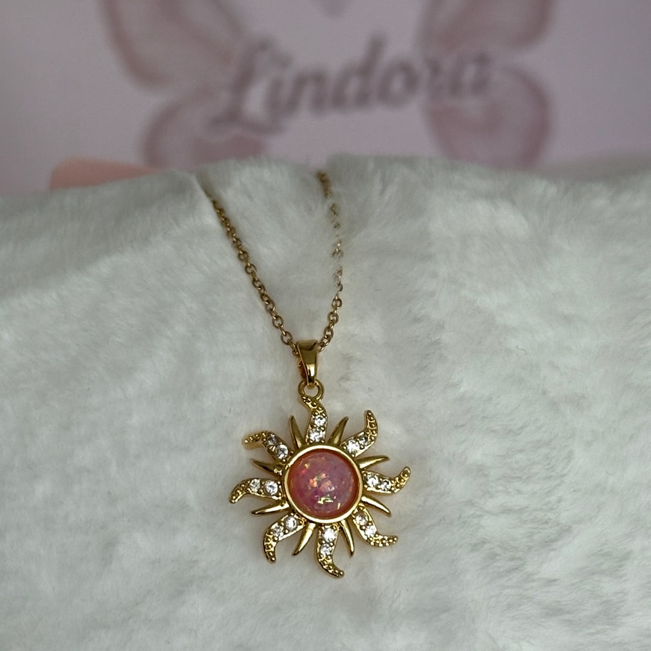 Pink Güneş Kolye