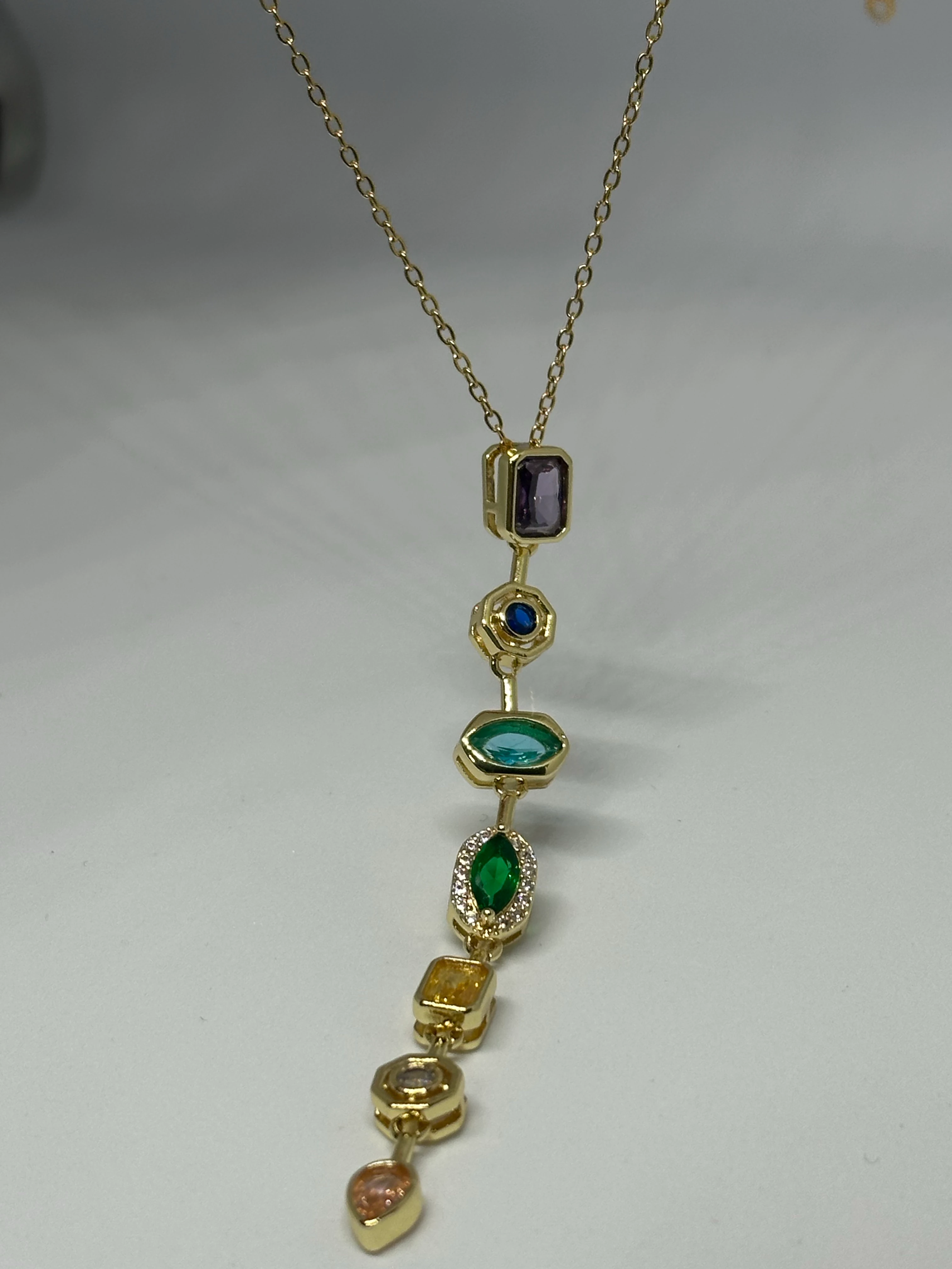 7 Element Y Kolye | Çelik