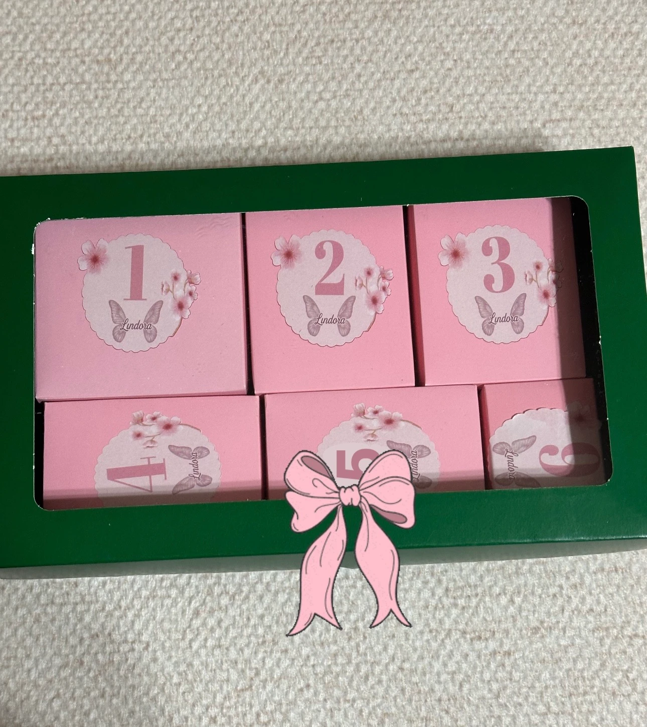 🌸Advent Calender 6’lı Takı Kutusu🌸