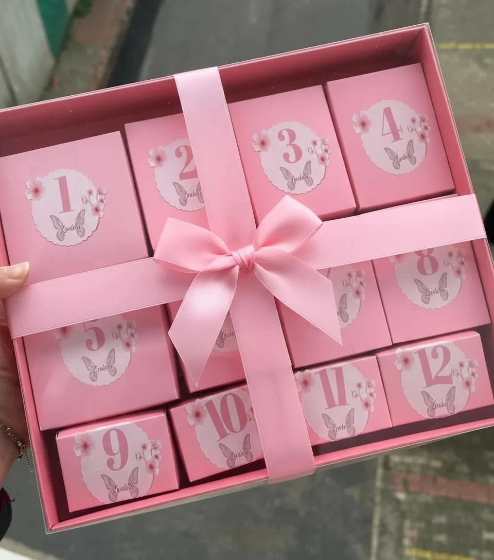 🌸Advent Calendar 12lı Takı Kutusu🌸
