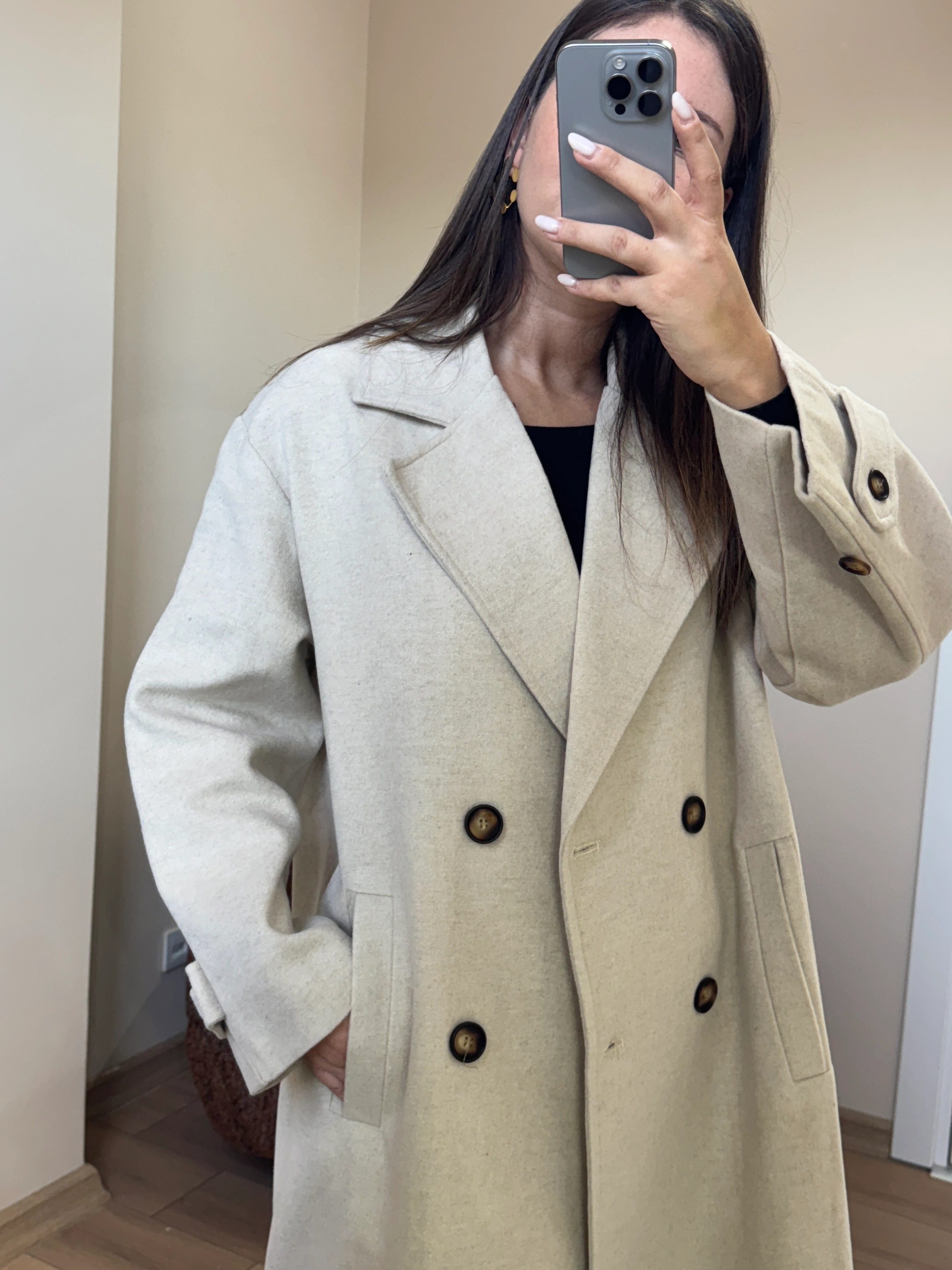 Premium Kalite Kaşe Kaban