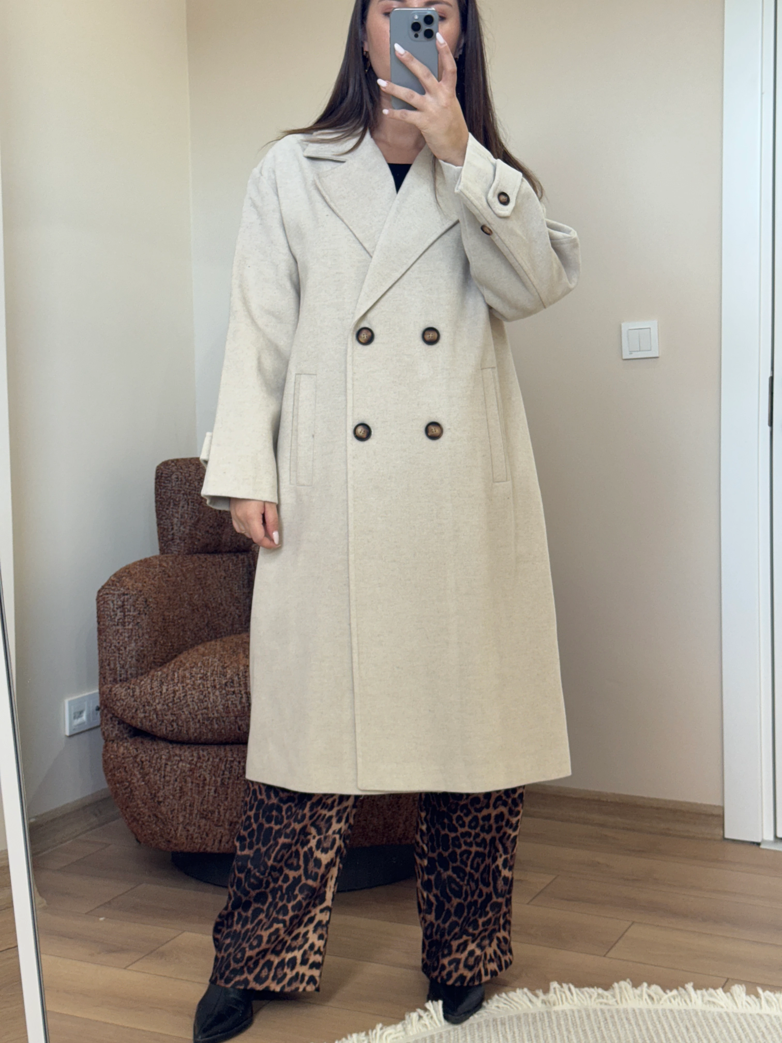 Premium Kalite Kaşe Kaban