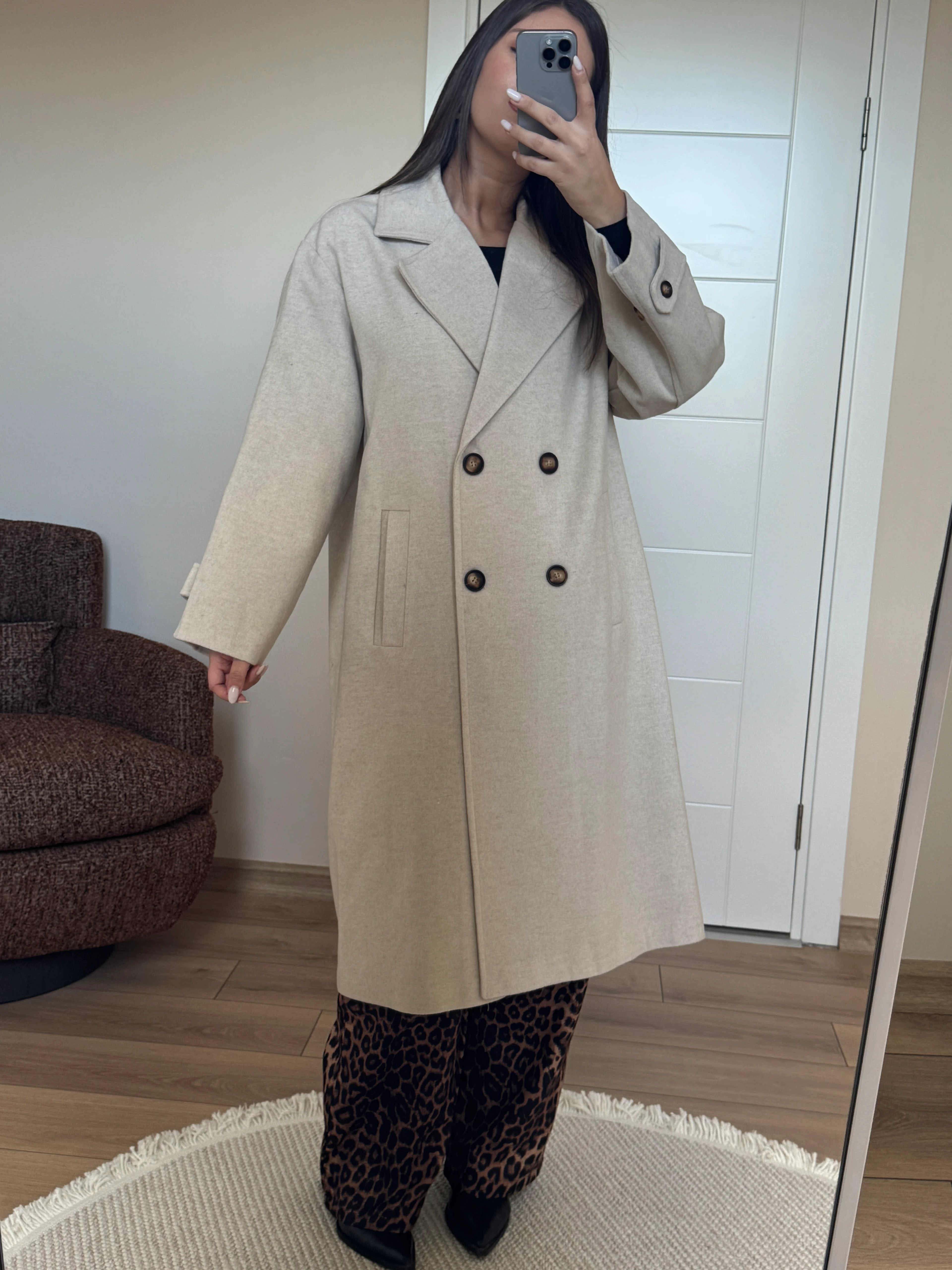 Premium Kalite Kaşe Kaban