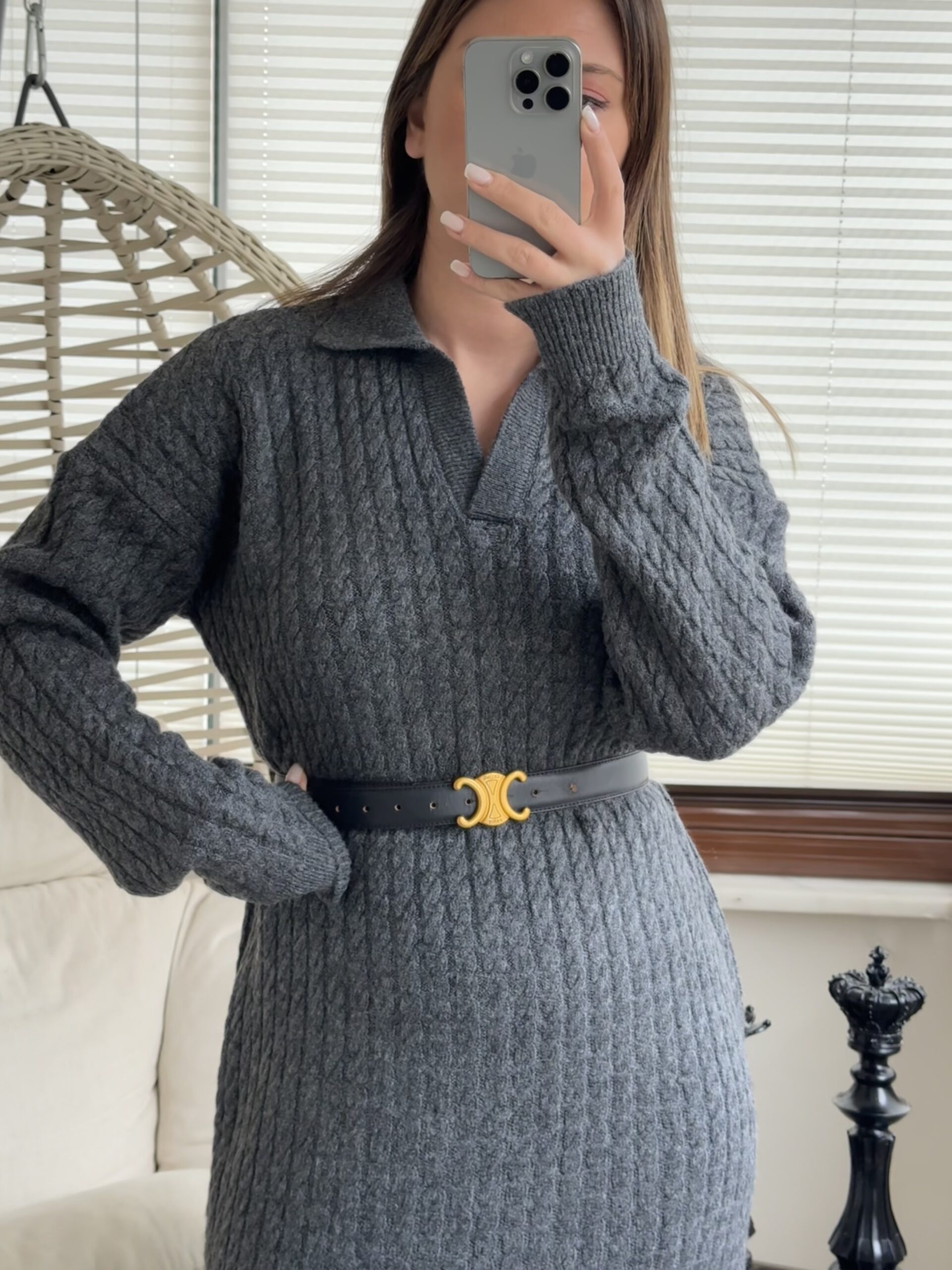 Triko Maxi Elbise