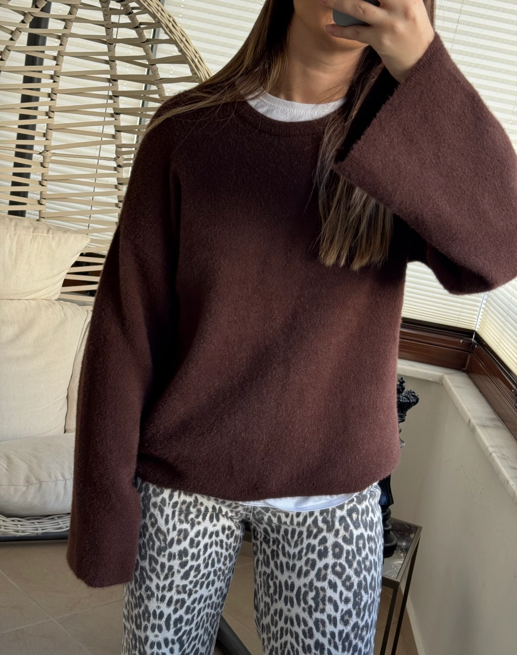 Geniş Kollu Pinterest Kazak