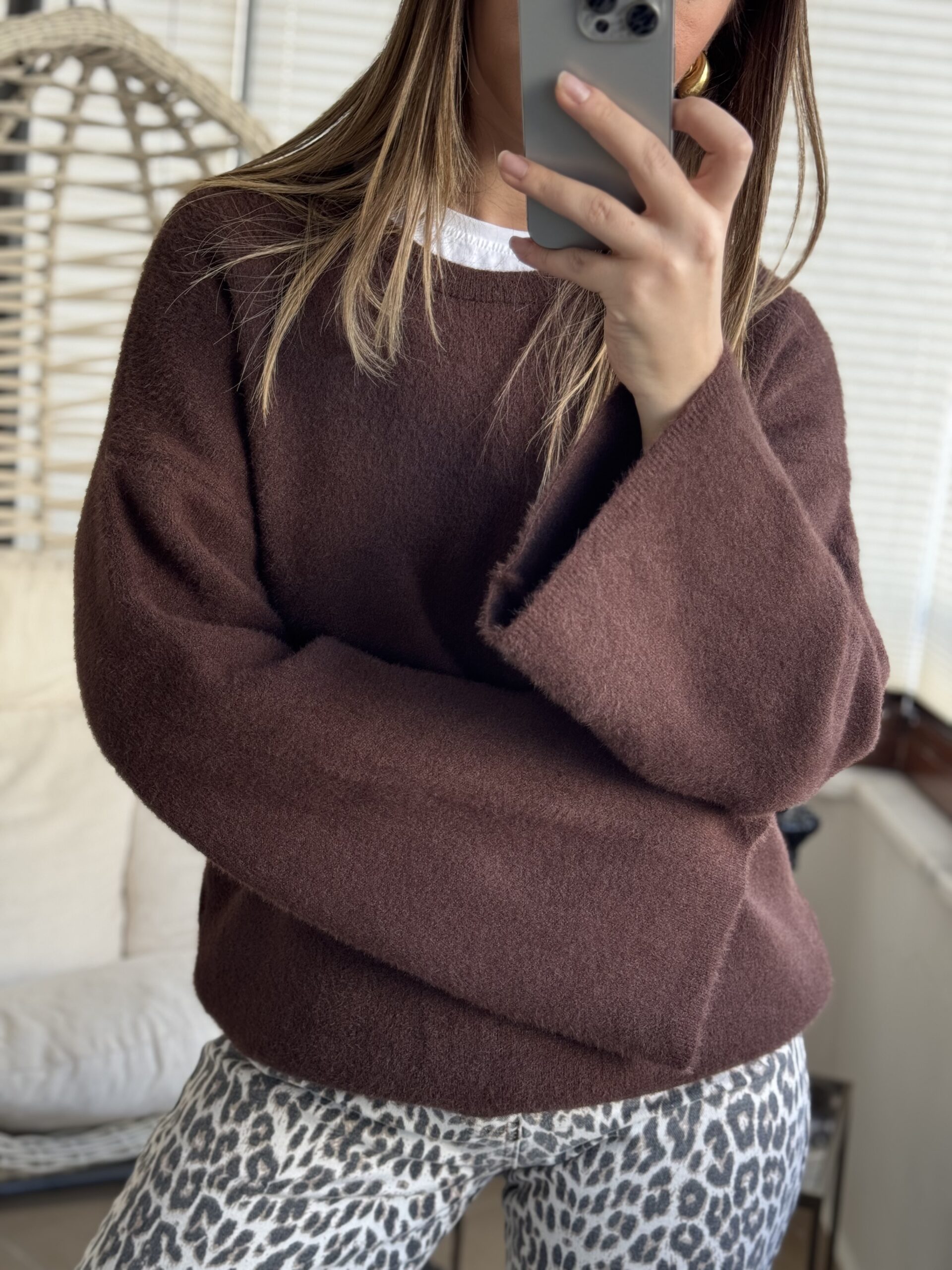 Geniş Kollu Pinterest Kazak