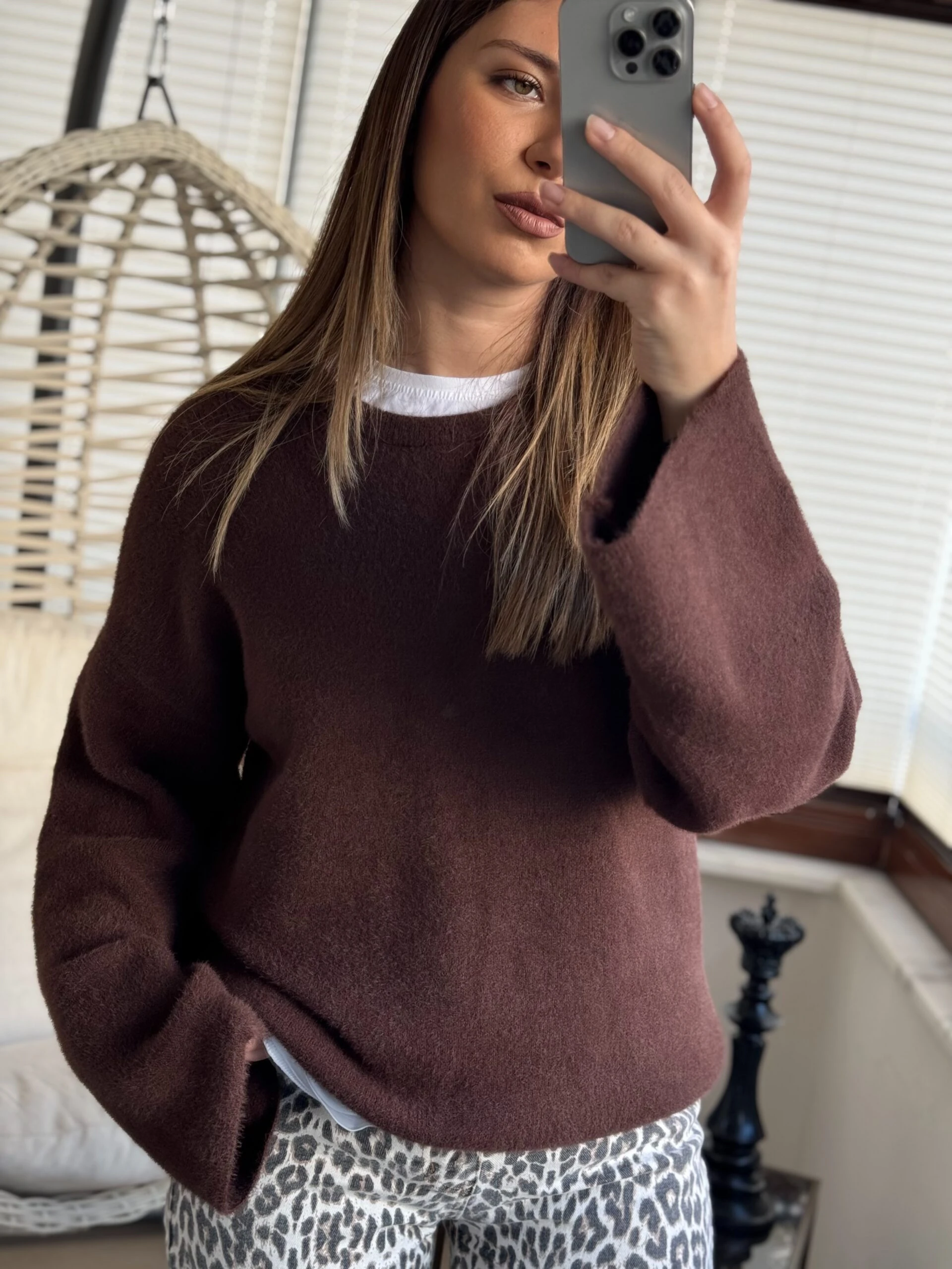 Geniş Kollu Pinterest Kazak