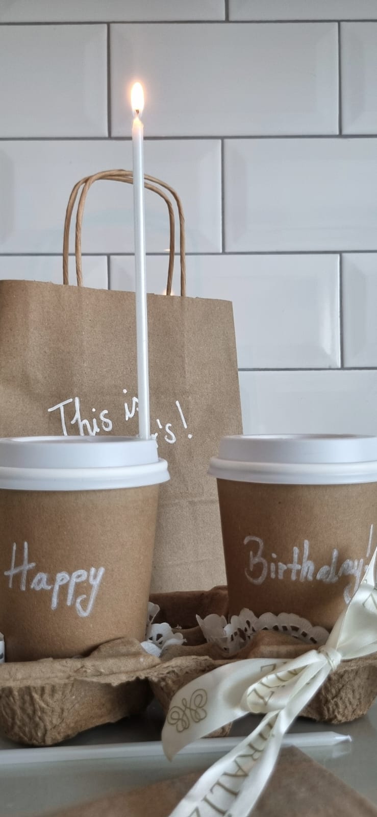 20'li One Bite Mini Makaron - Espresso