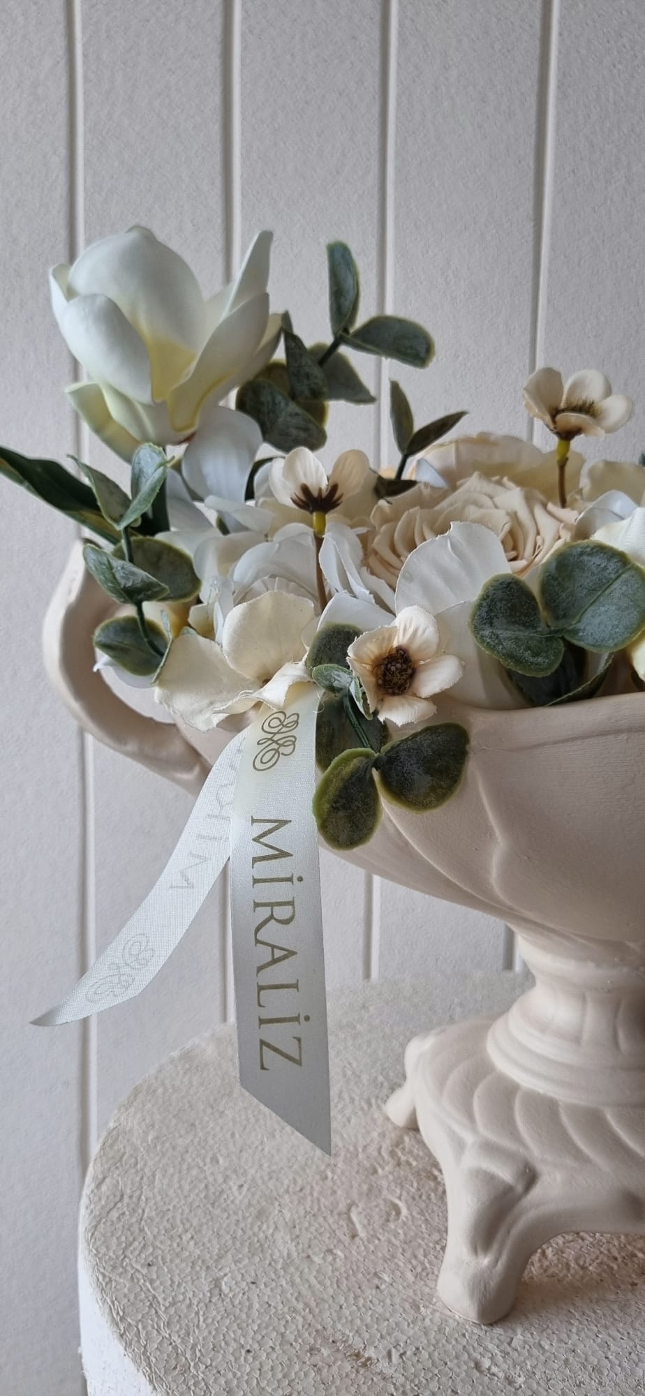 Seramik çiçek tasarımı