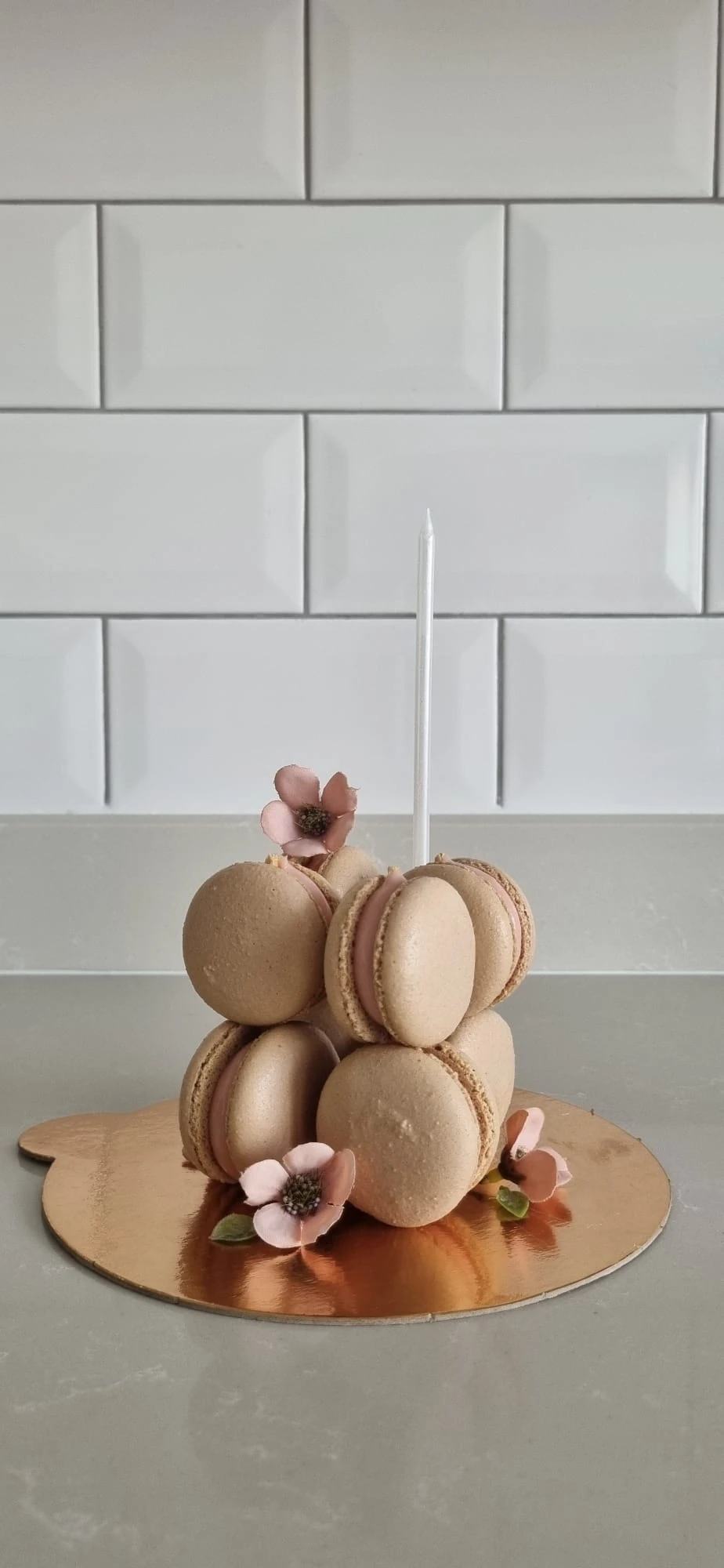 Makaron cube cake 8'li