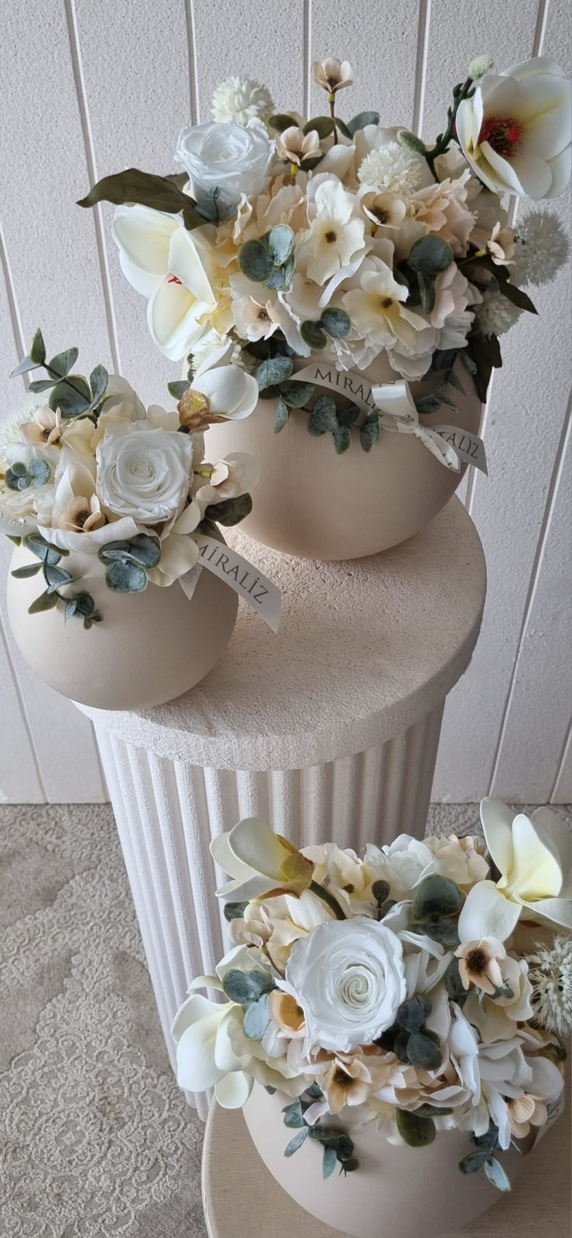 Seramik vazo orta boy