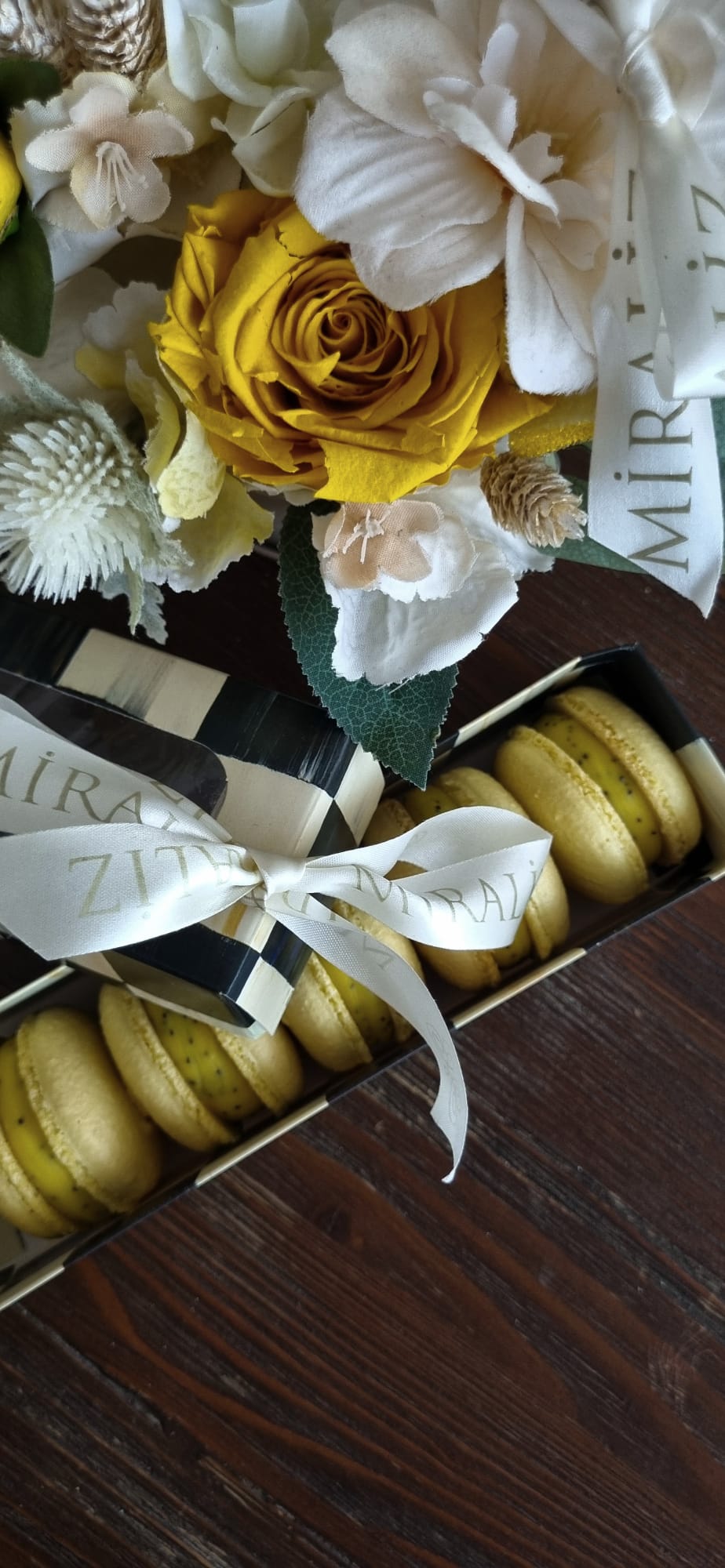 Makaron limon ve haşhaşlı