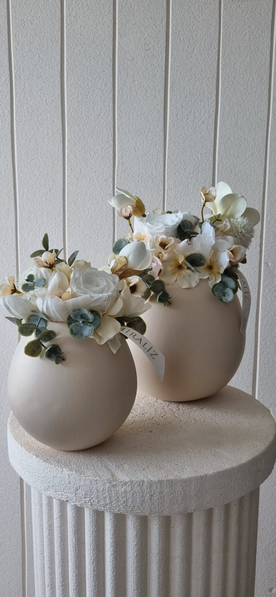 Seramik vazo orta boy