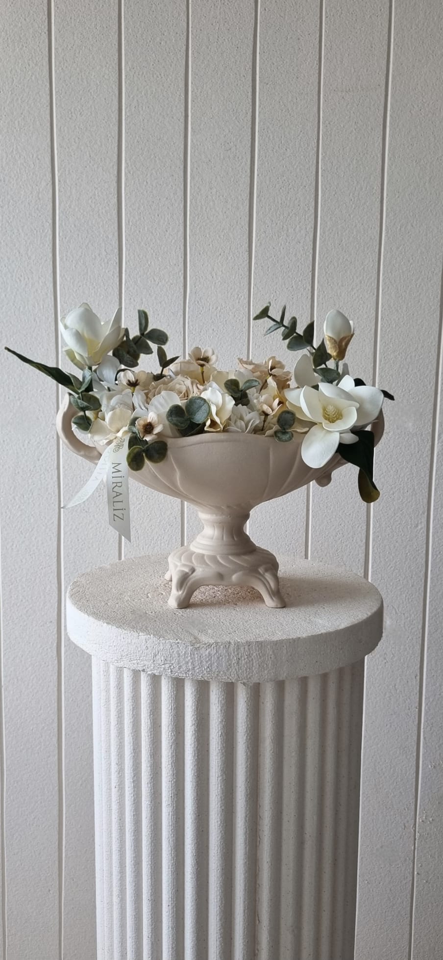 Seramik çiçek tasarımı