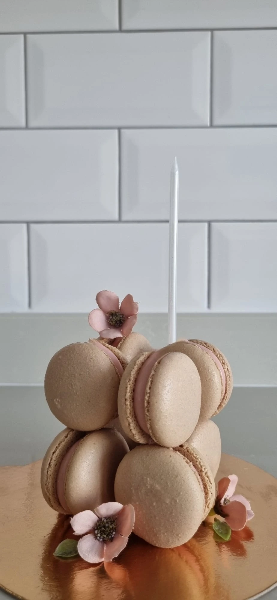 Makaron cube cake 8'li